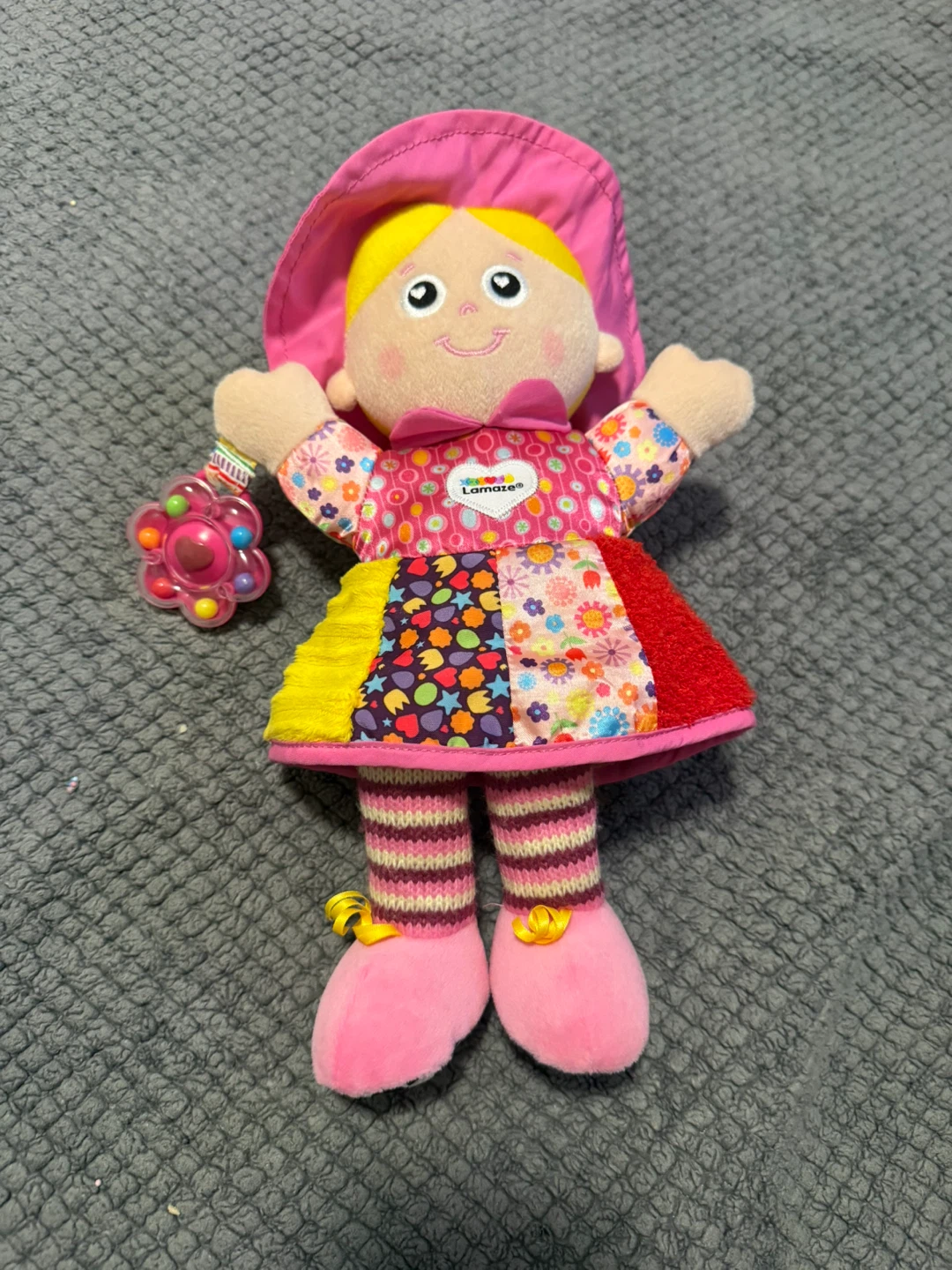 Lamaze Soft Cloth Doll with Rattle - photo 4