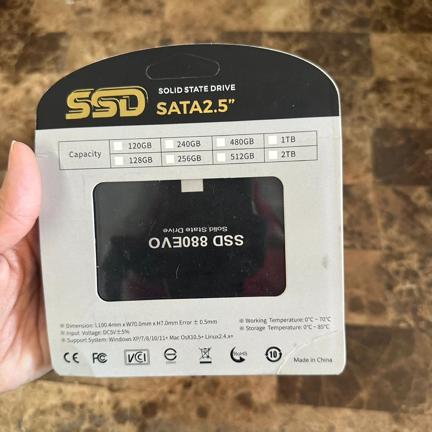 Samsung 880 EVO 2TB SSD SATA 2.5" - photo 2
