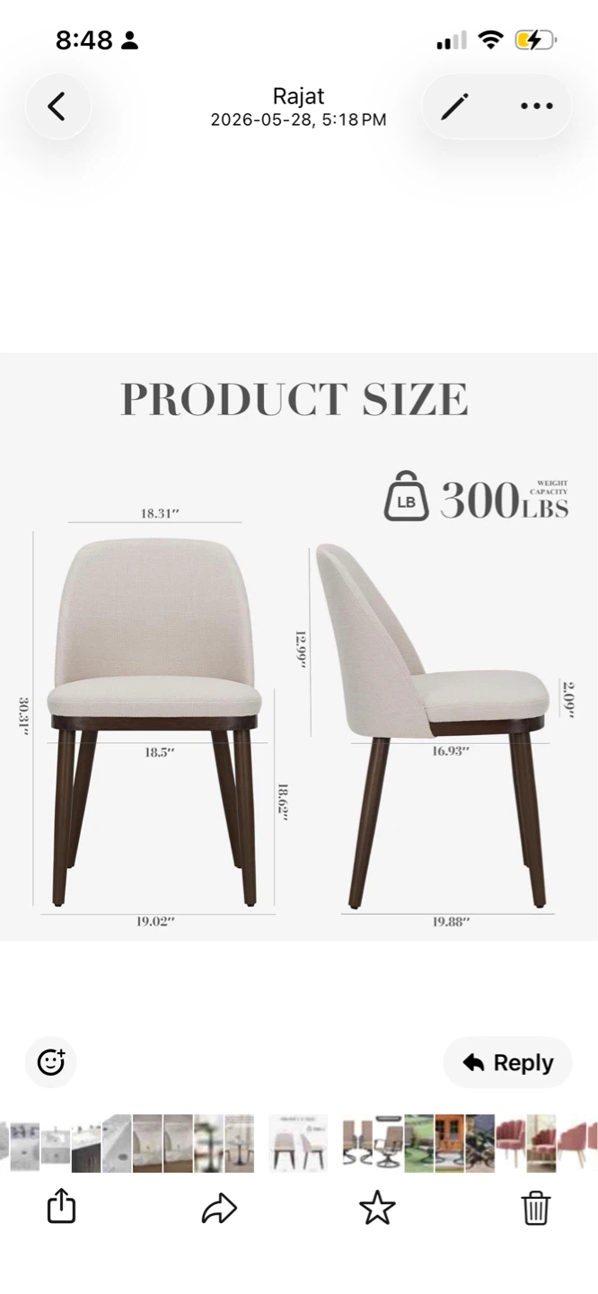 Brand new three piece dining set - photo 2