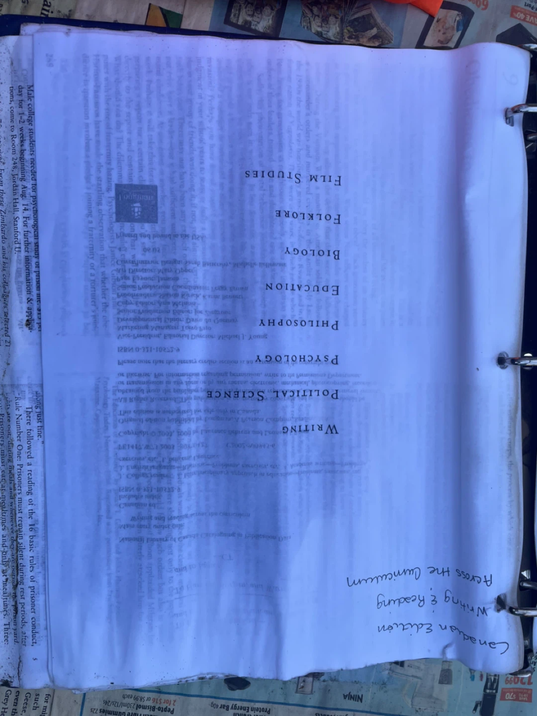 Free Textbook! Writing & Reading Across the Curriculum - photo 3