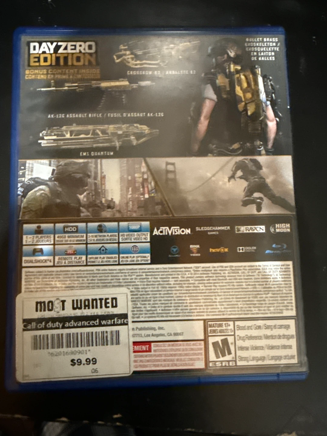 Call of Duty: Advanced Warfare Day Zero Edition Game - photo 2