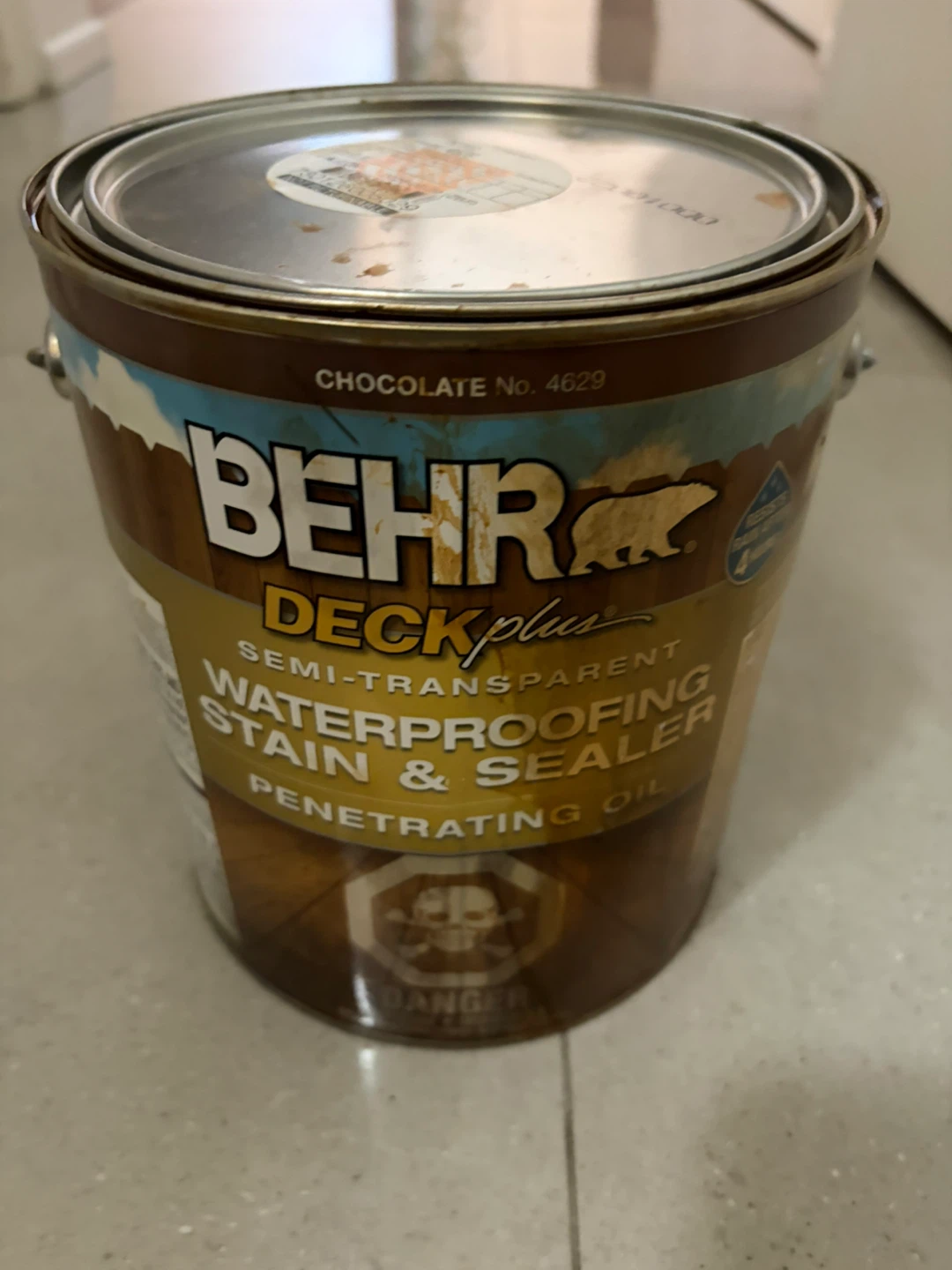 Behr Deckplus semi transparent waterproofing stain & sealer - photo 4
