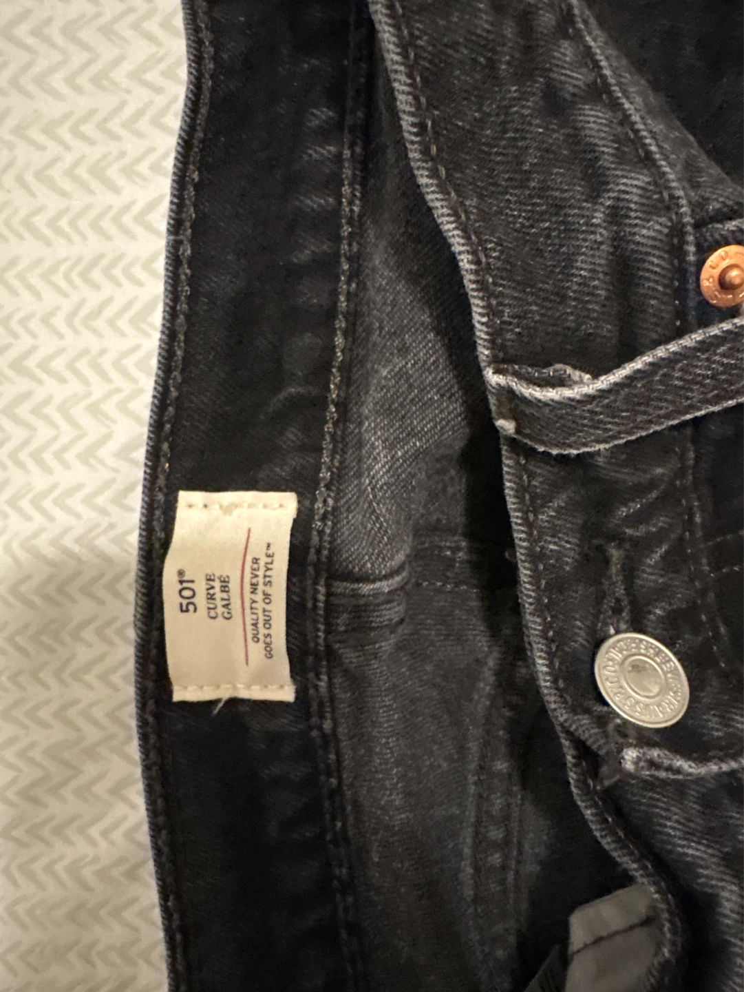 Levi's 501 Curve Straight Leg Jeans - photo 2