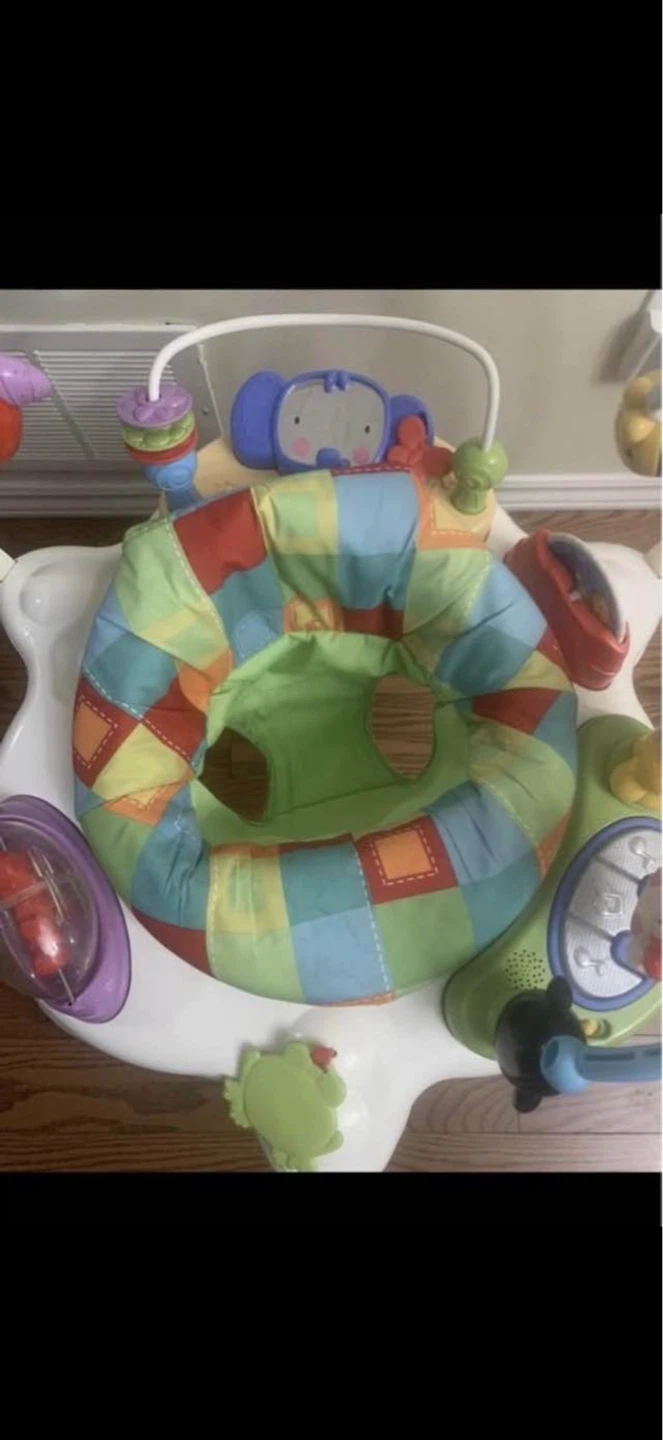 Play Bouncer and with Hanging Toys for Babies - photo 3