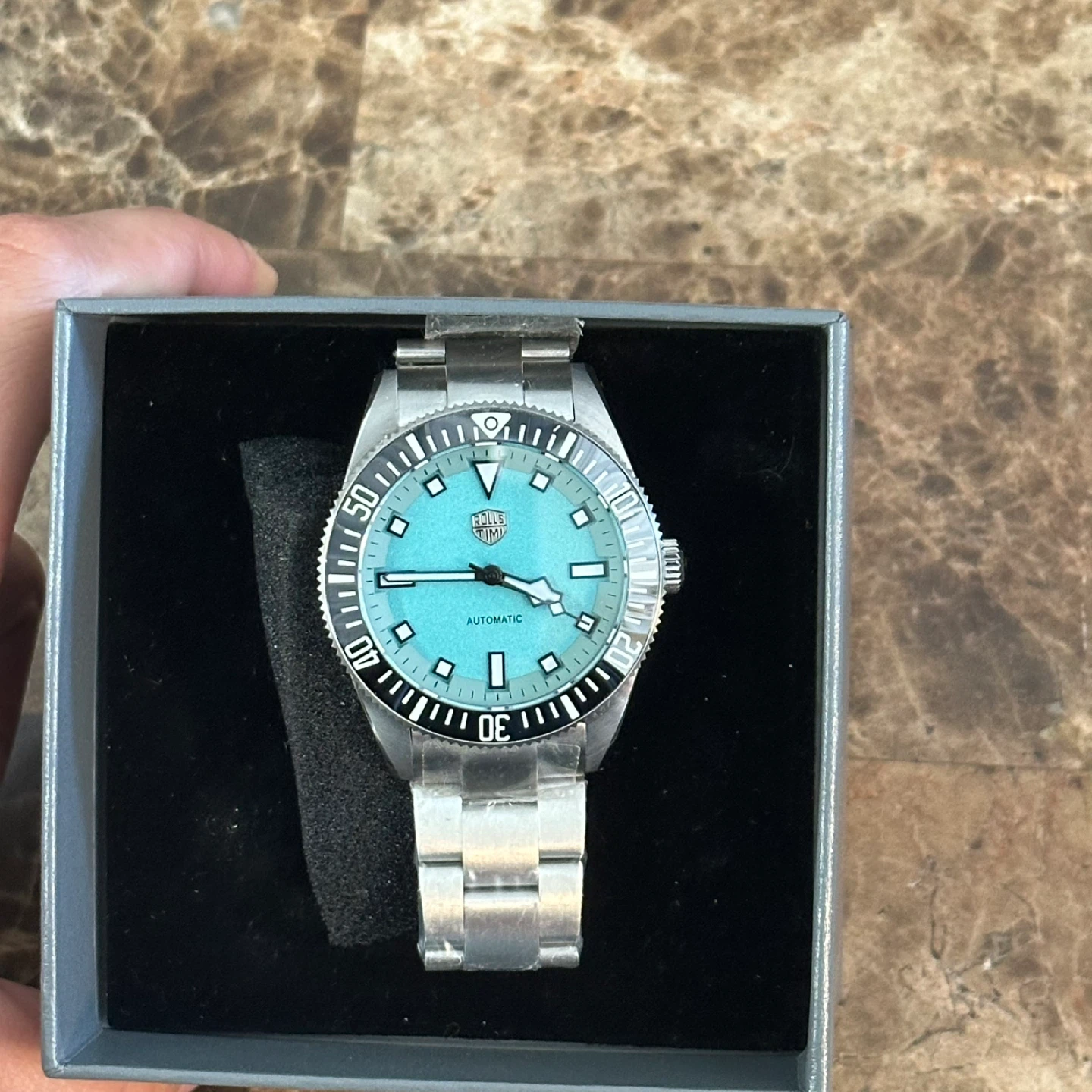 RollsTimi Automatic Dive Watch - Teal - photo 2