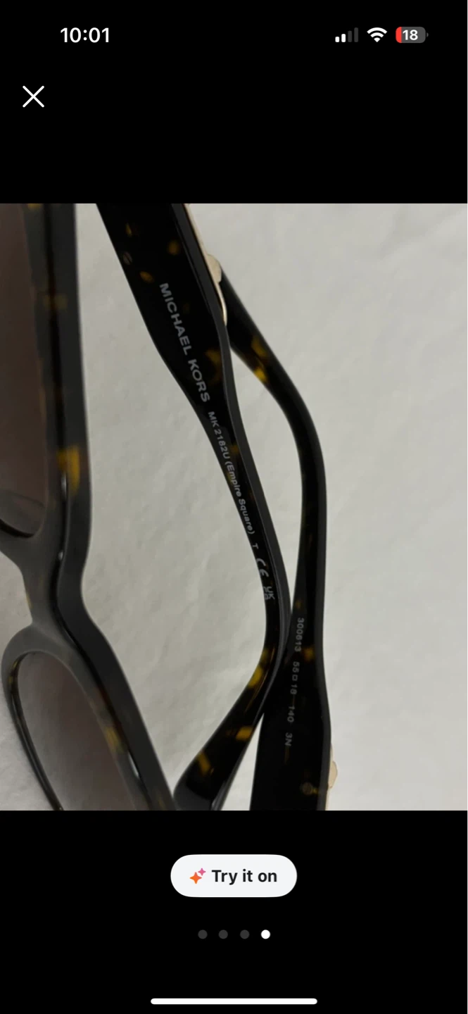 Michael Kors MK2182 Empire Square Sunglasses - photo 3