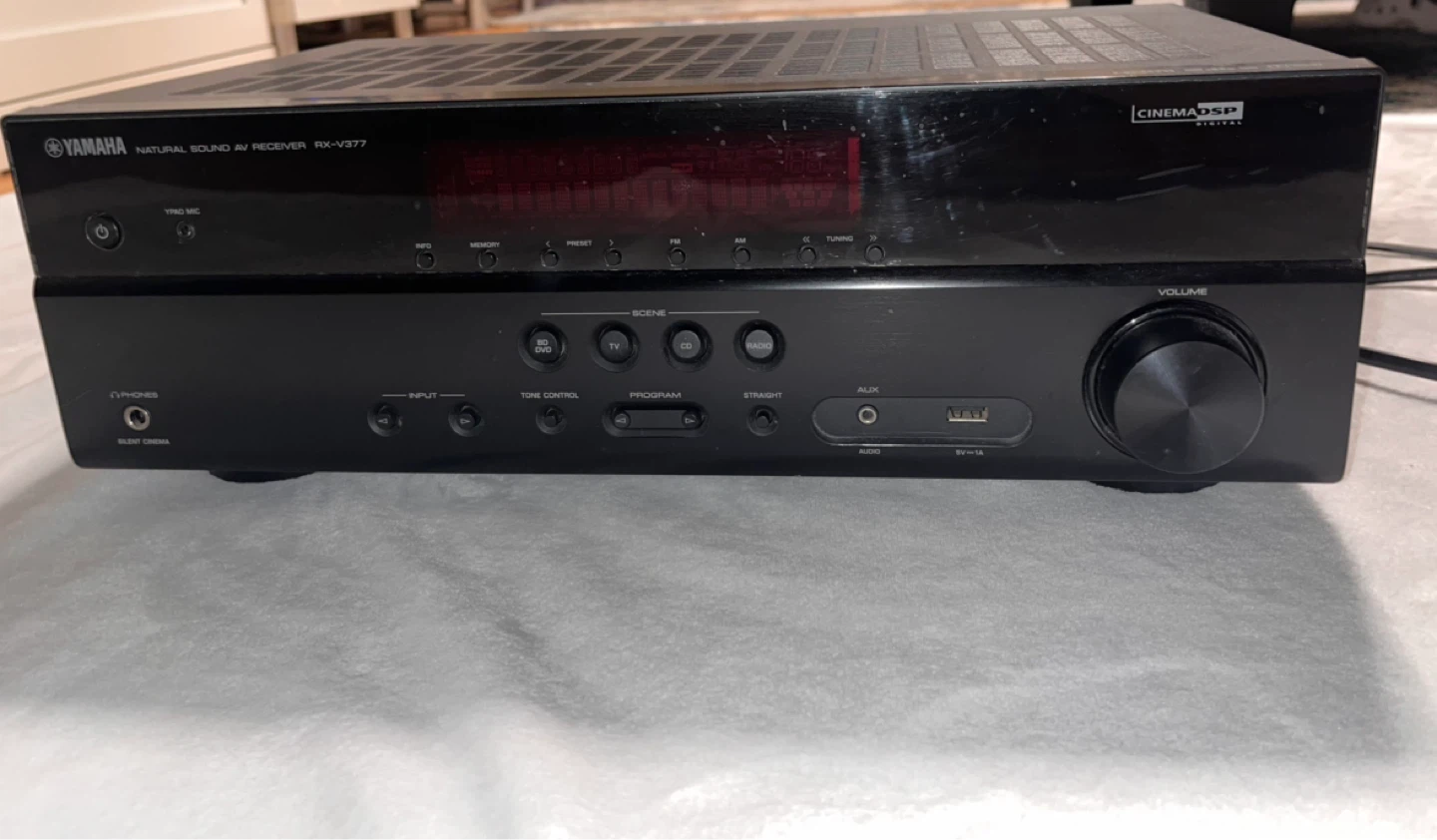 Yamaha Natural Sound AV Receiver RX-V377