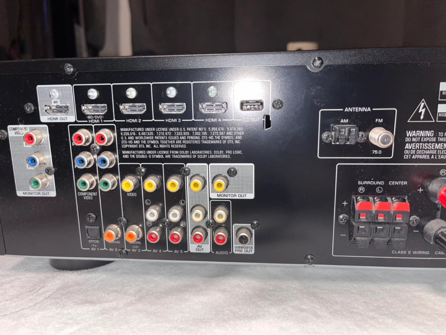 Yamaha Natural Sound AV Receiver RX-V377 - photo 4