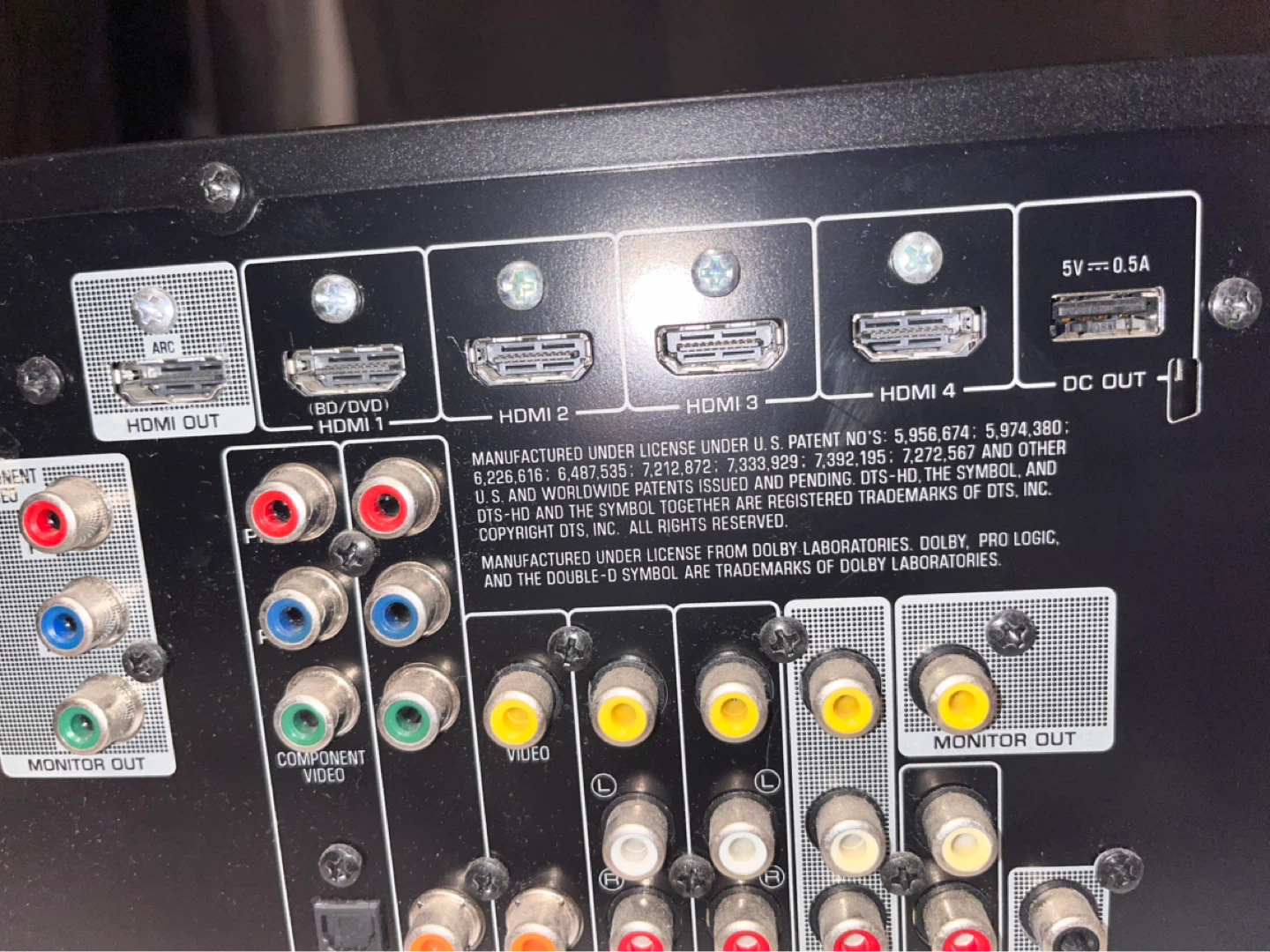 Yamaha Natural Sound AV Receiver RX-V377 - photo 5