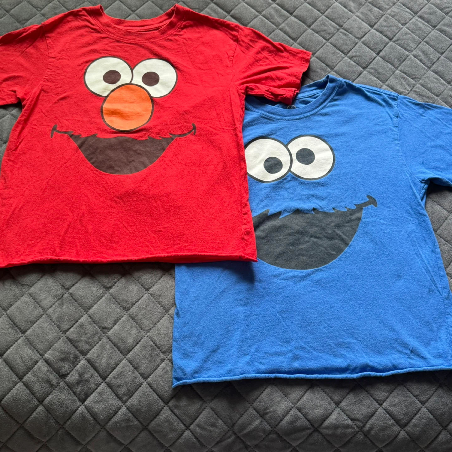 Kids Elmo and Cookie Monster T-Shirt Bundle