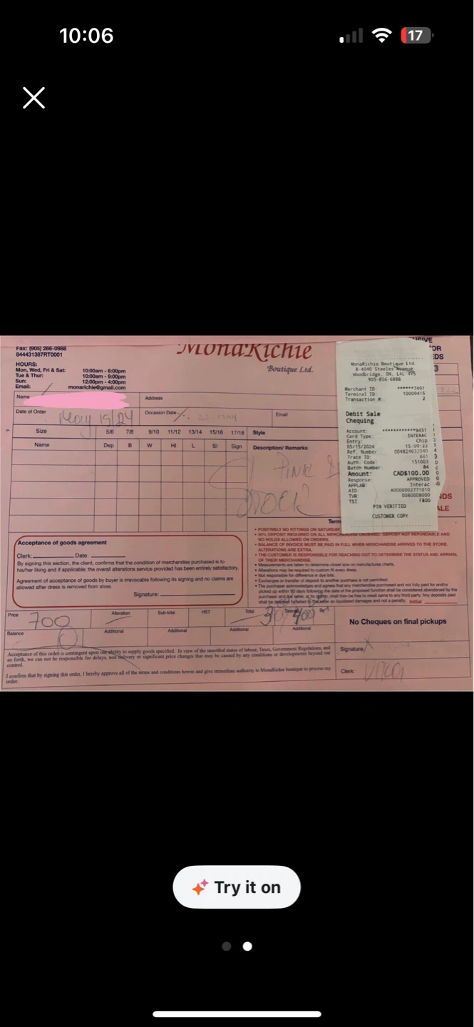 Mona Ritchie Boutique Pink Formal Gown Size 10 - photo 2