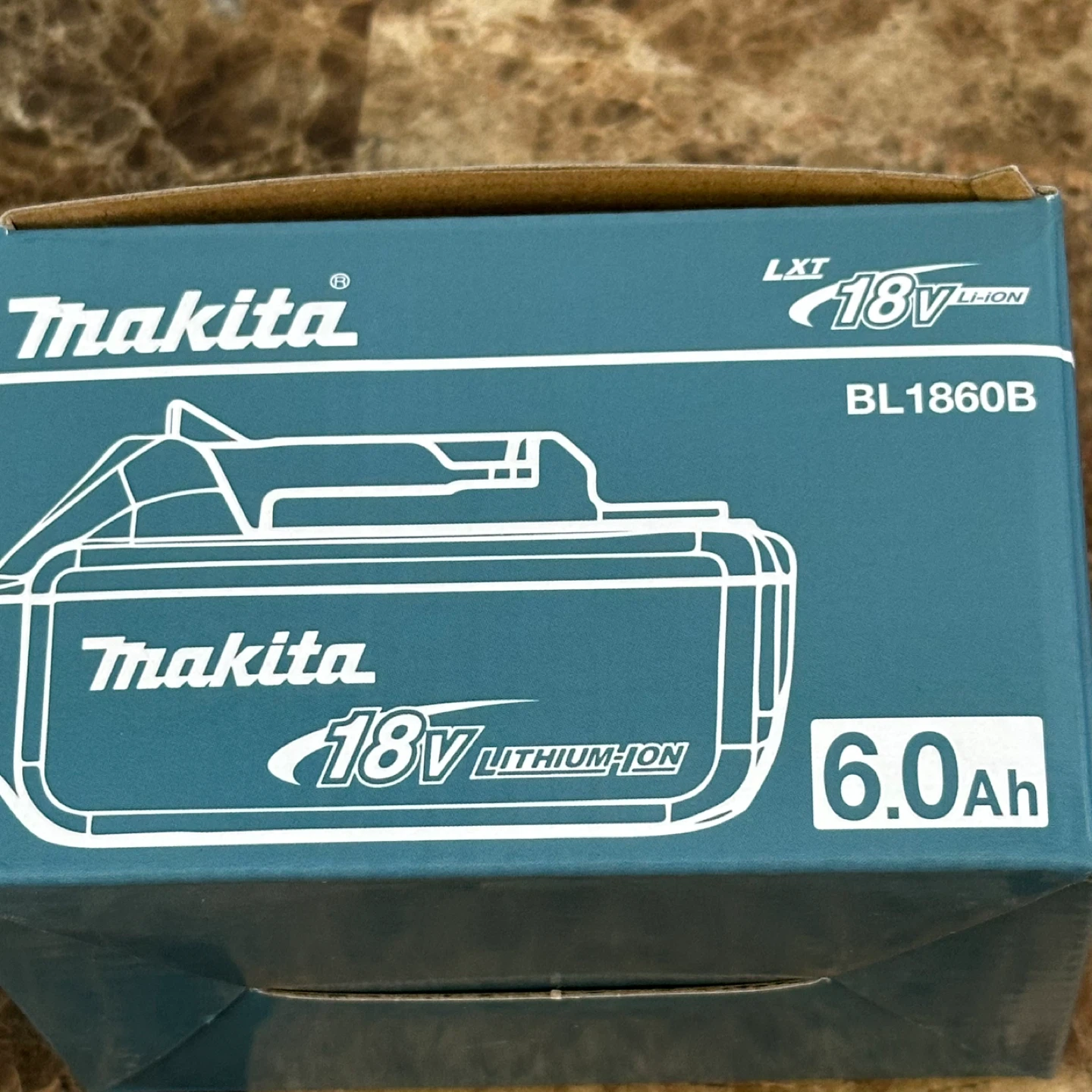 Makita LXT 18V Li-Ion BL1860B 6.0Ah Battery