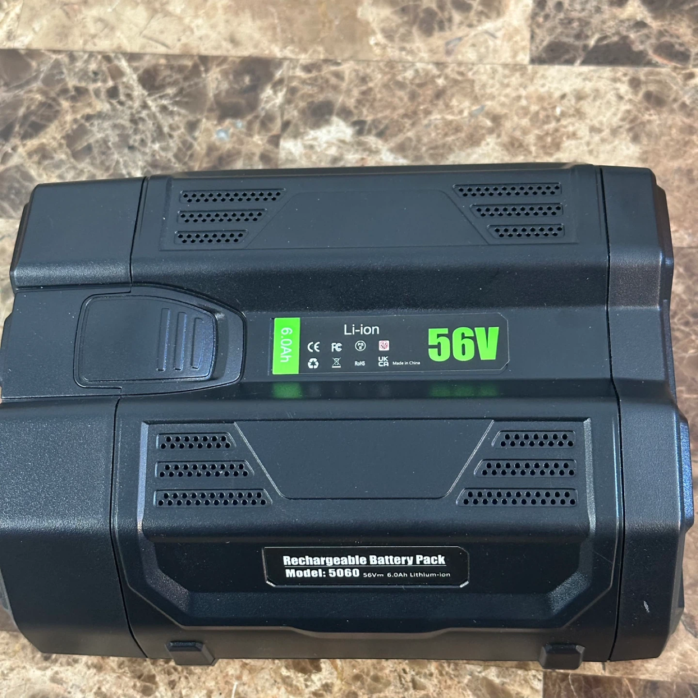 56V 6.0Ah Lithium-ion Rechargeable Battery Pack