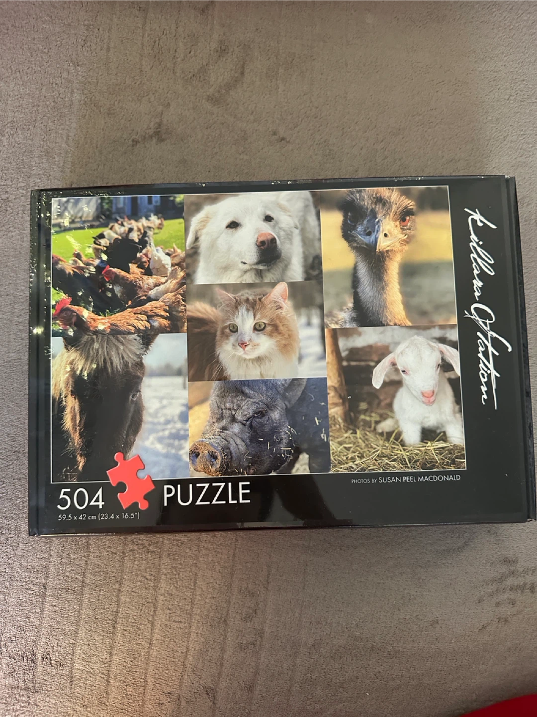 New and sealed 504 Piece Animal Puzzle