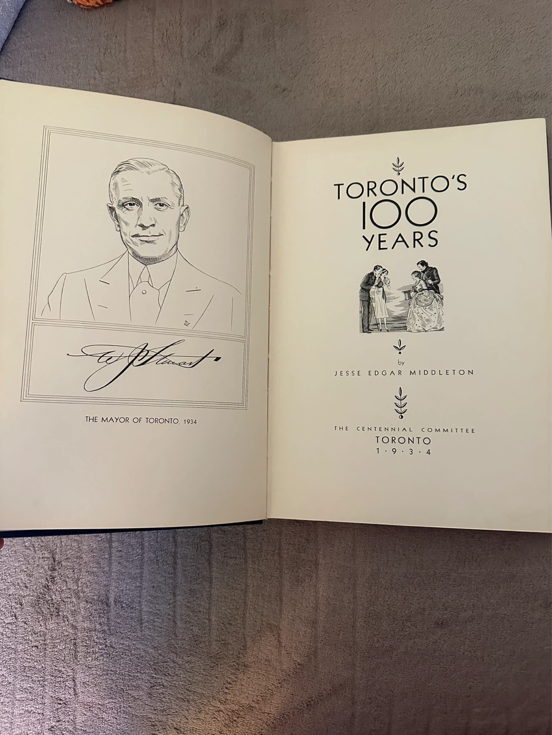 Antique Toronto's 100 Years Book by Jesse Edgar Middleton - photo 5