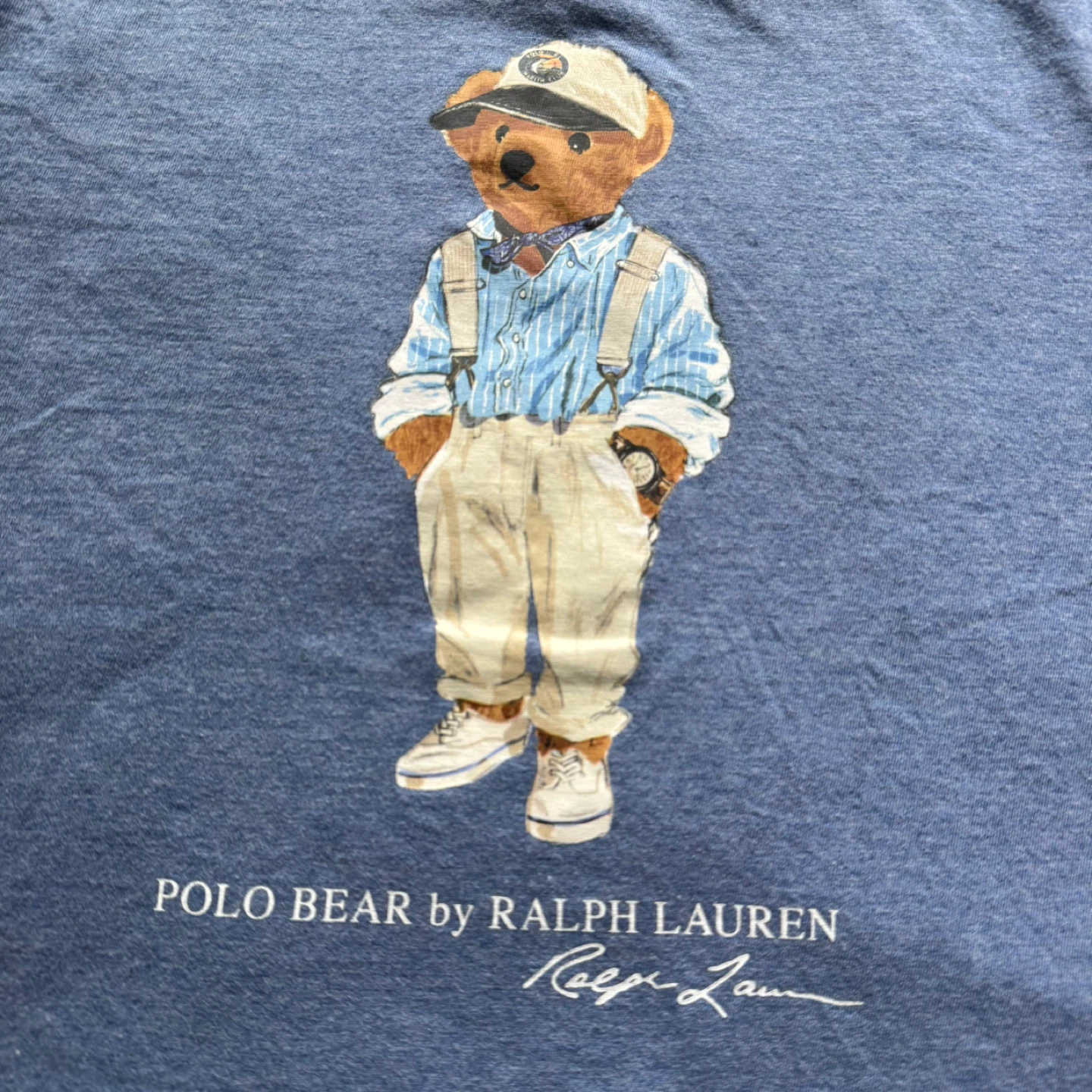 Polo Ralph Lauren T-Shirt - Polo Bear Graphic - Size M (10-12)