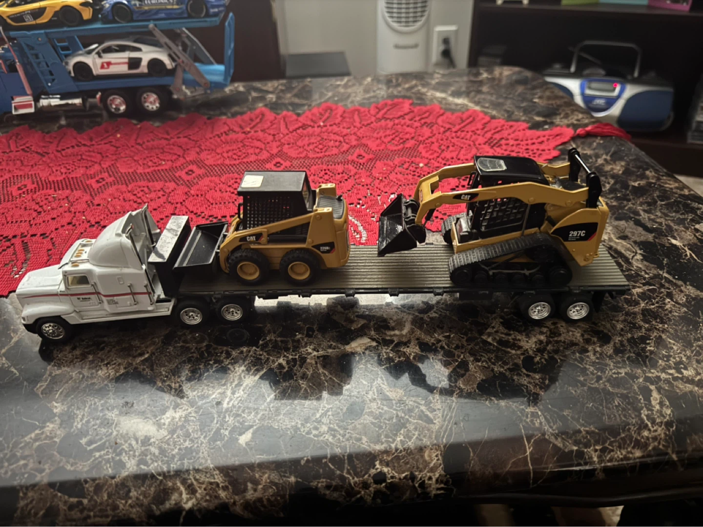 Diecast Semi Truck Collection with Diecast Cars - photo 5