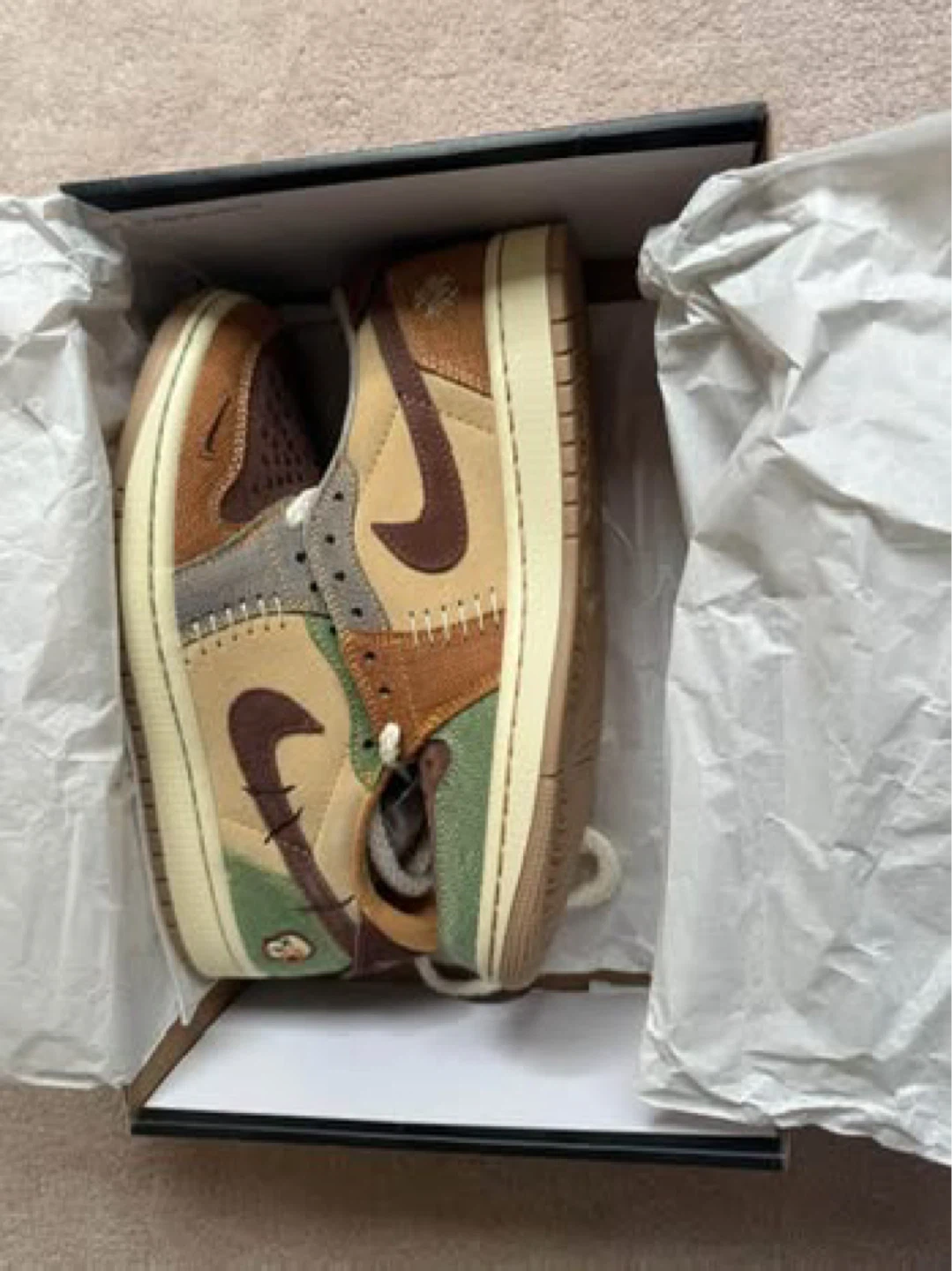 Nike Air Jordan 1 Retro Low OG "Mochais" Size 6.5