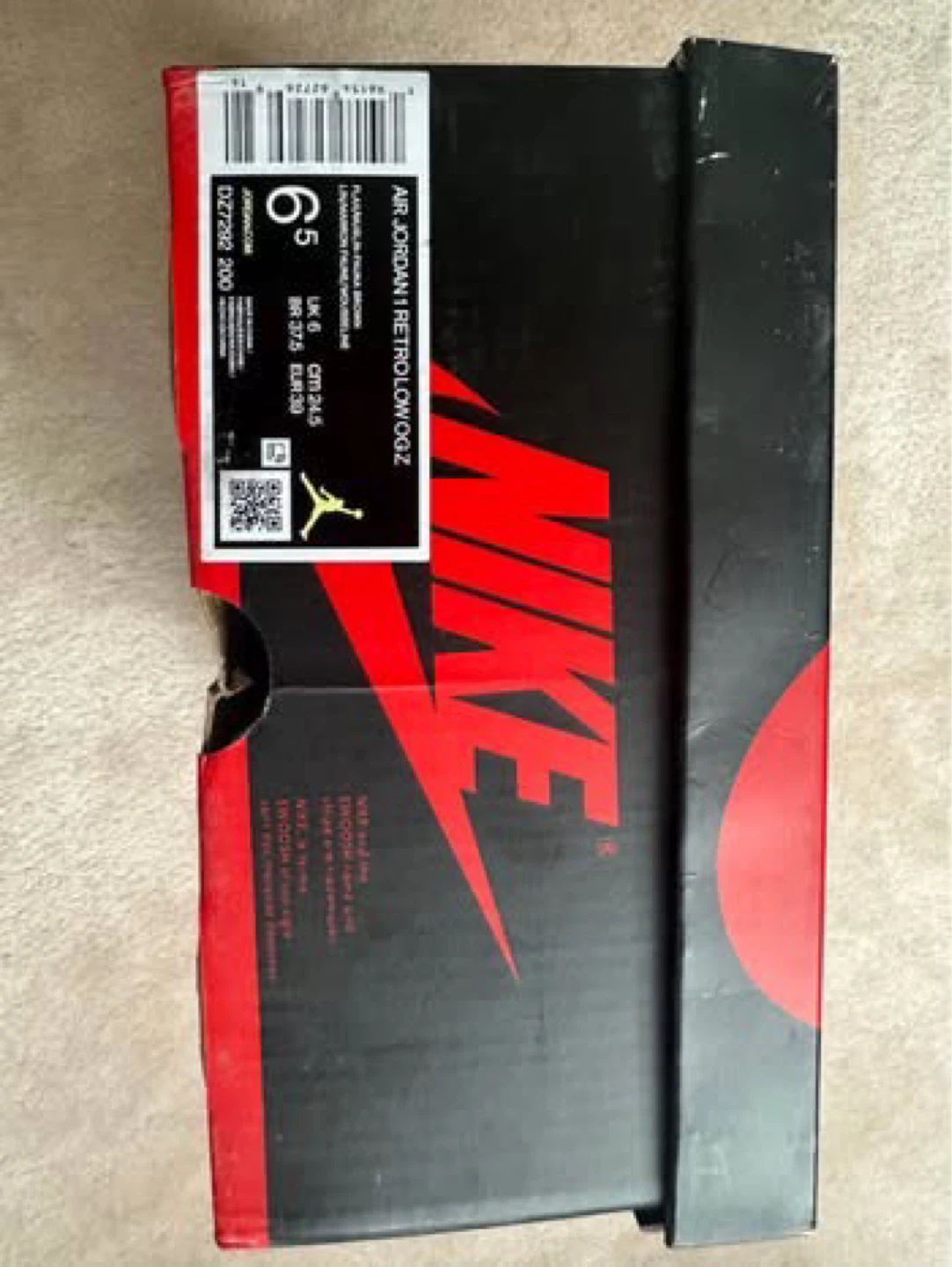 Nike Air Jordan 1 Retro Low OG "Mochais" Size 6.5 - photo 5