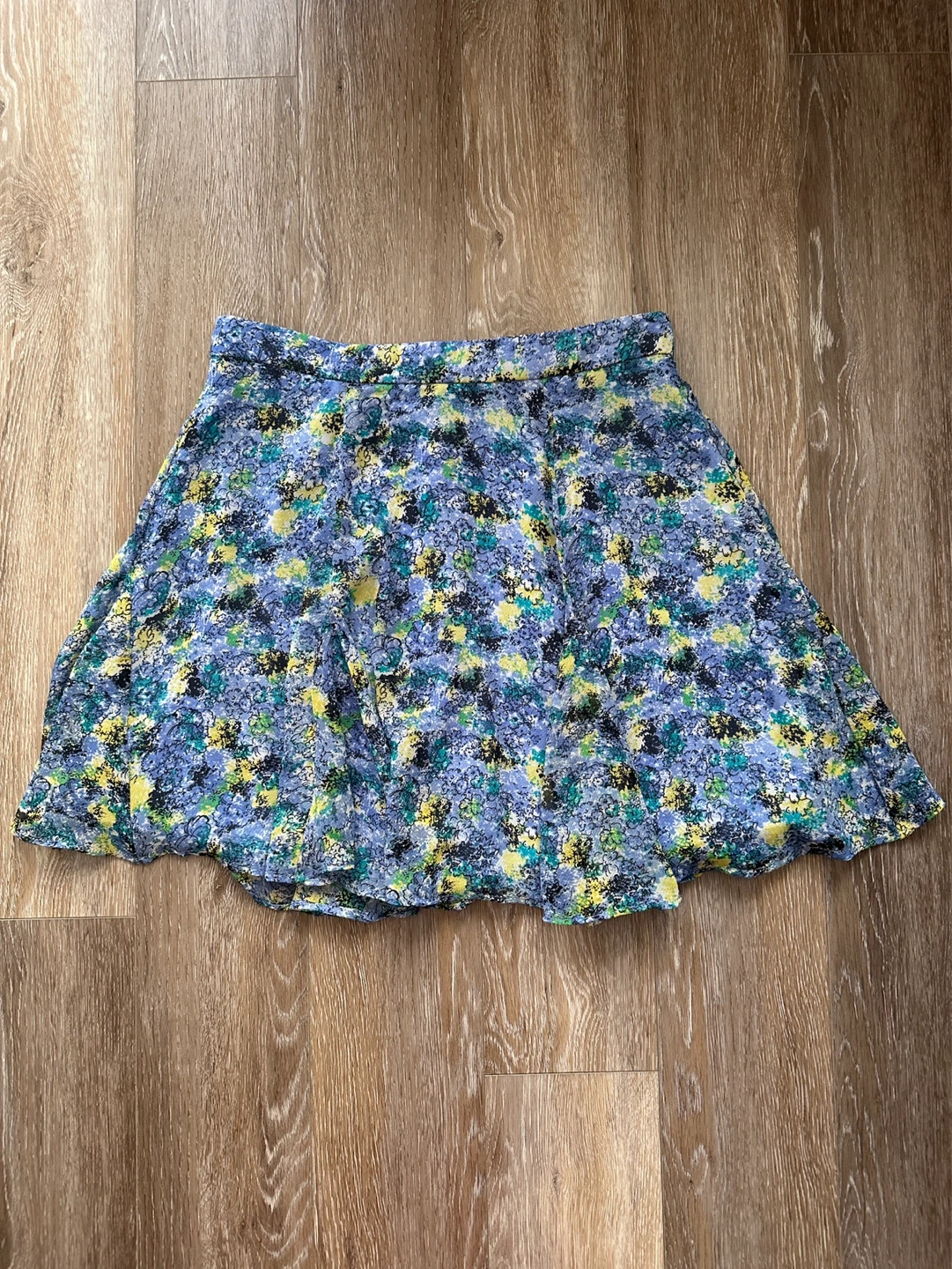 BCBGGeneration Floral Skater Skirt Size 2