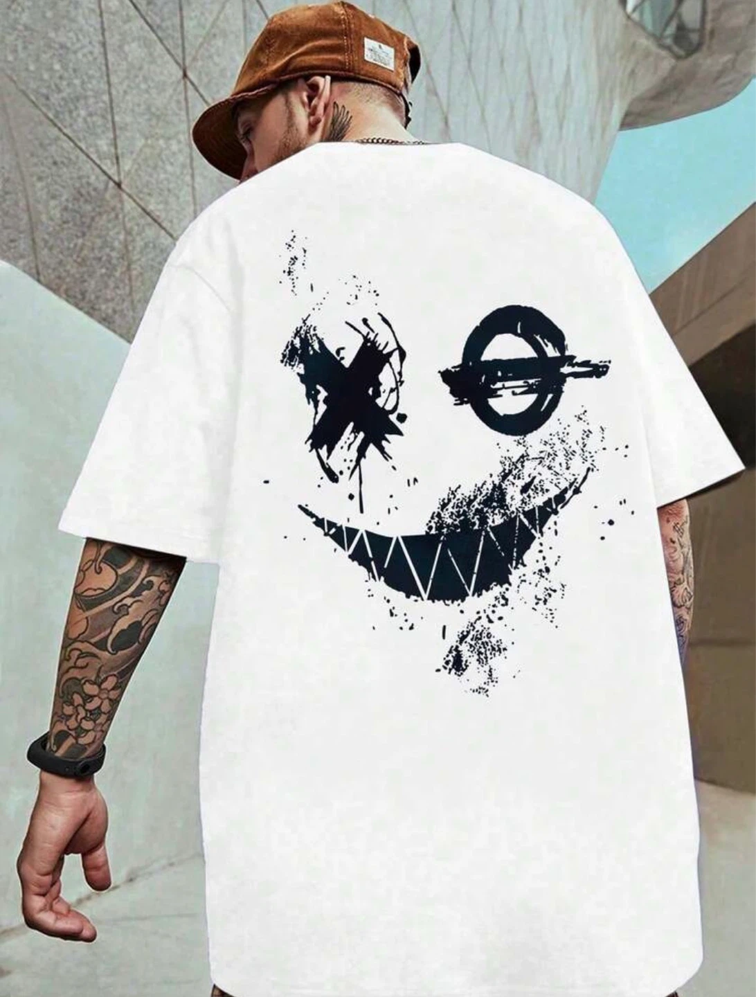 New white men’s t-shirt