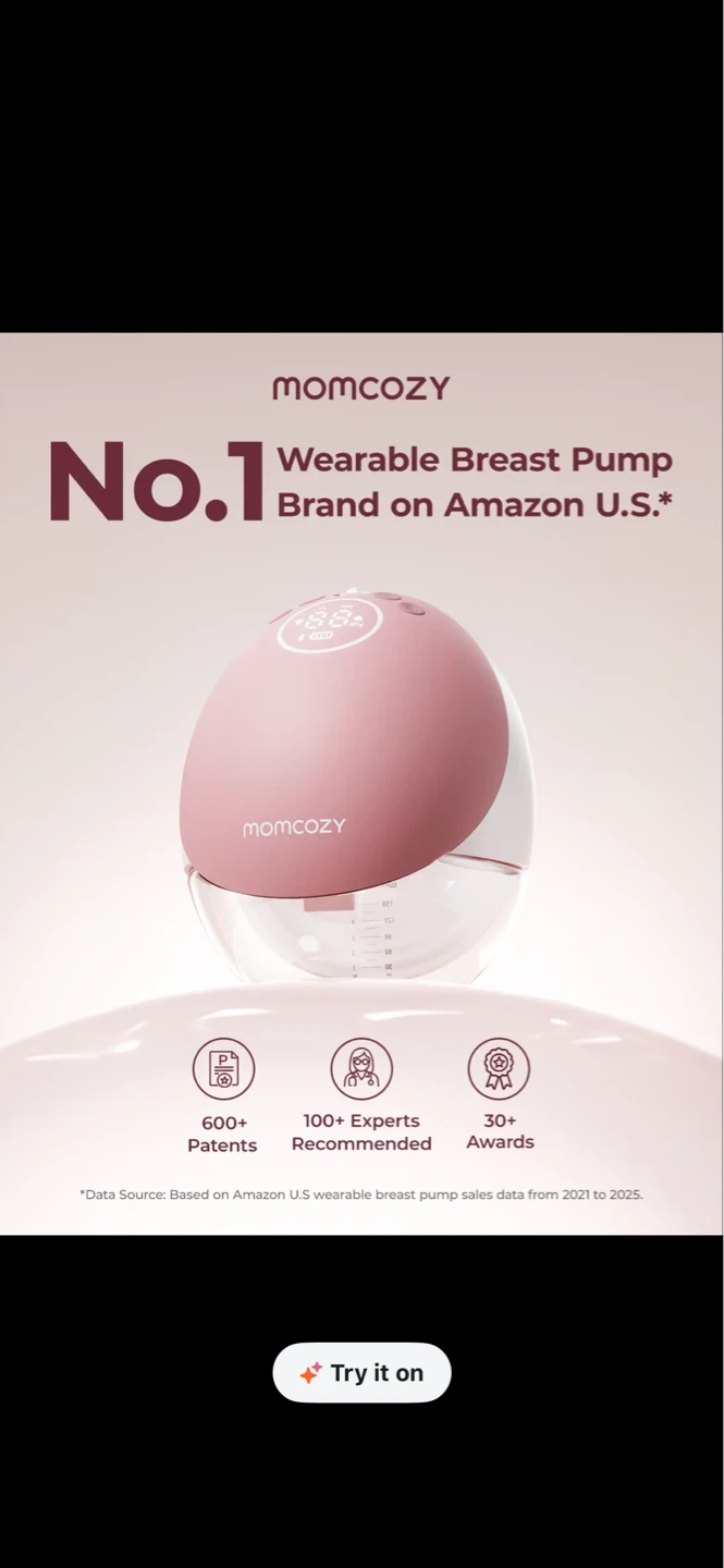 Momcozy Wearable Breast Pump (BRAND NEW) - photo 2