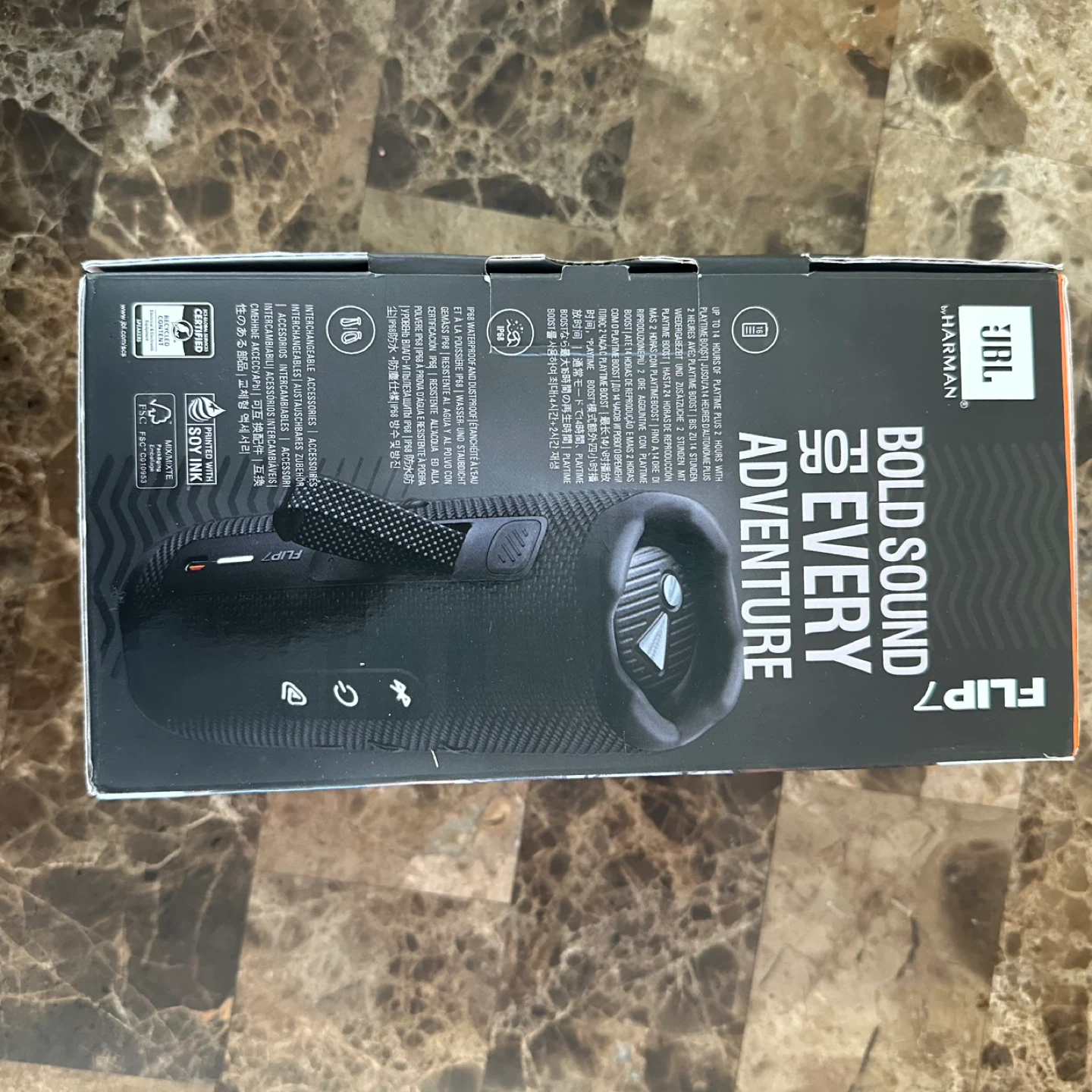 JBL Flip 7 Portable Waterproof Bluetooth Speaker - photo 3