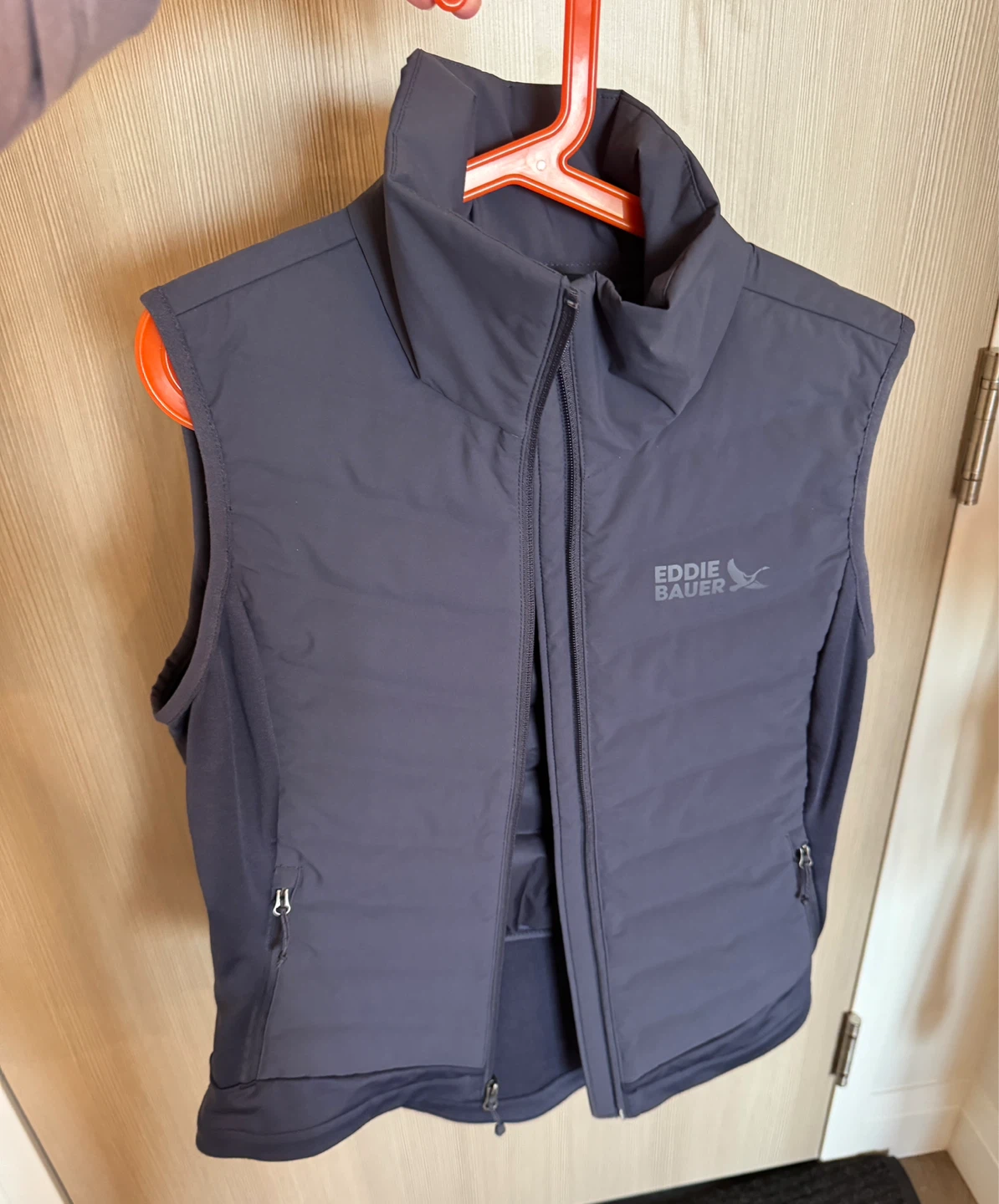 Eddie Bauer Women's Down Vest Purple- Size S