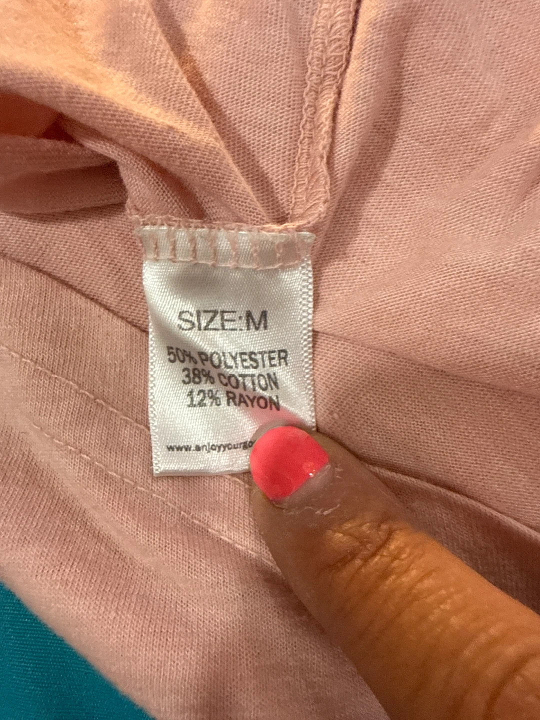 GOODLIFE V-Neck T-Shirt - Medium - Pink - photo 4