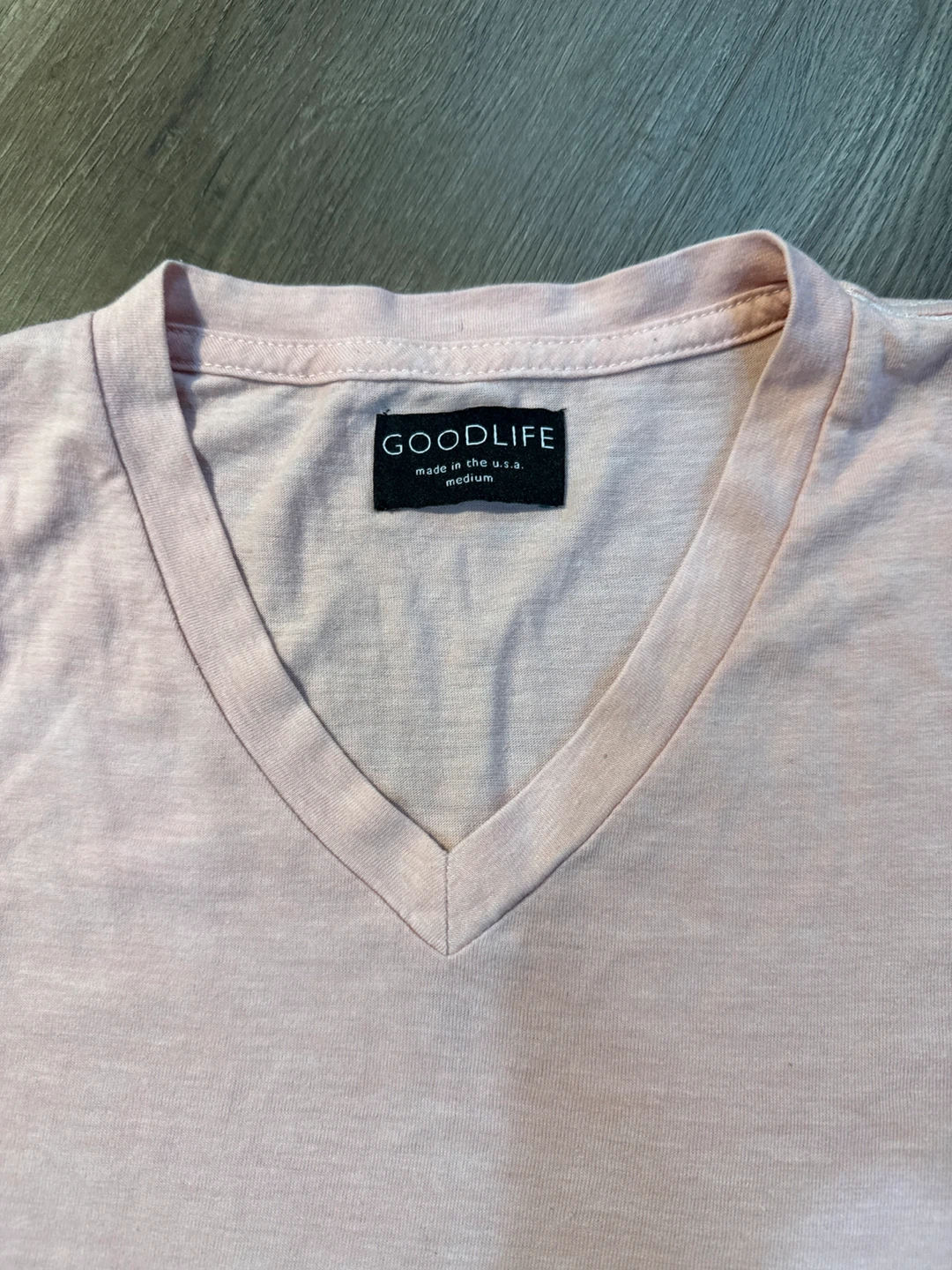 GOODLIFE V-Neck T-Shirt - Medium - Pink - photo 3