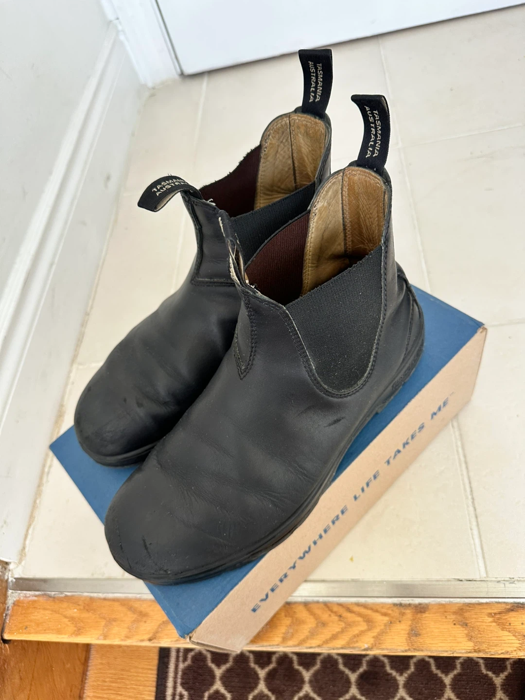 Blundstone Black Leather Chelsea Boots - photo 3