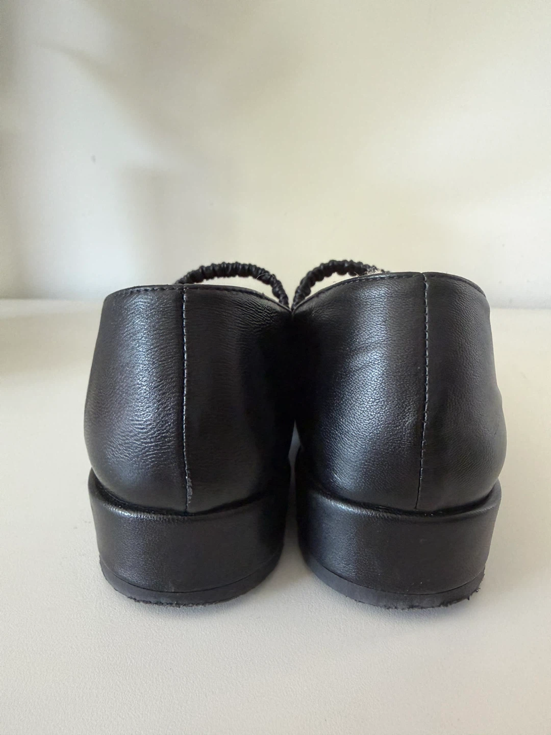 MAURICE Black Leather Mary Jane Flats - women’s shoes - photo 5