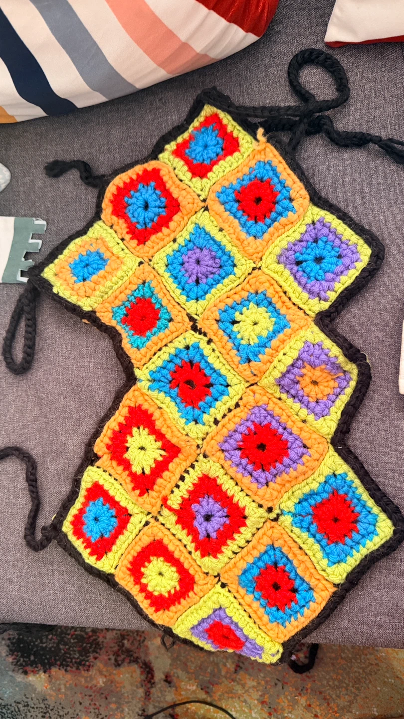 Crocheted Tank Top  Size M - photo 2