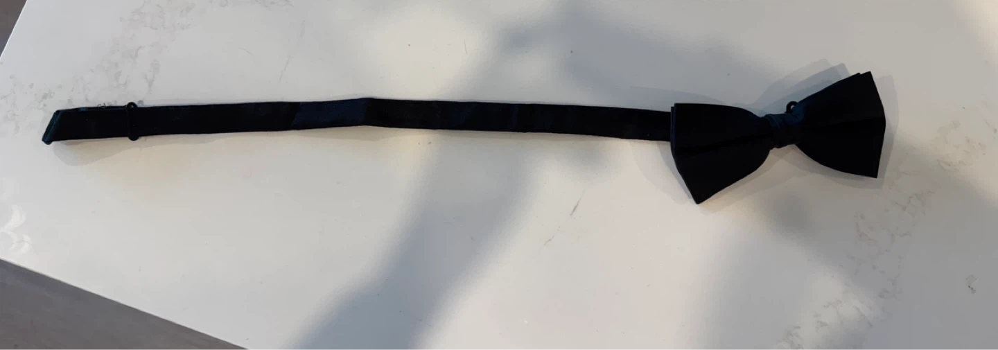 RW&CO. Black Silk Bow Tie - photo 2