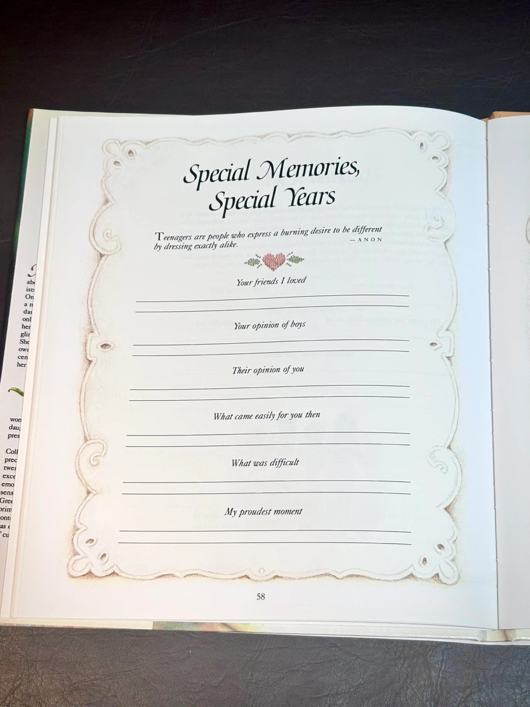To My Daughter, With Love: A Mother's Memory Hardcover Book - photo 5