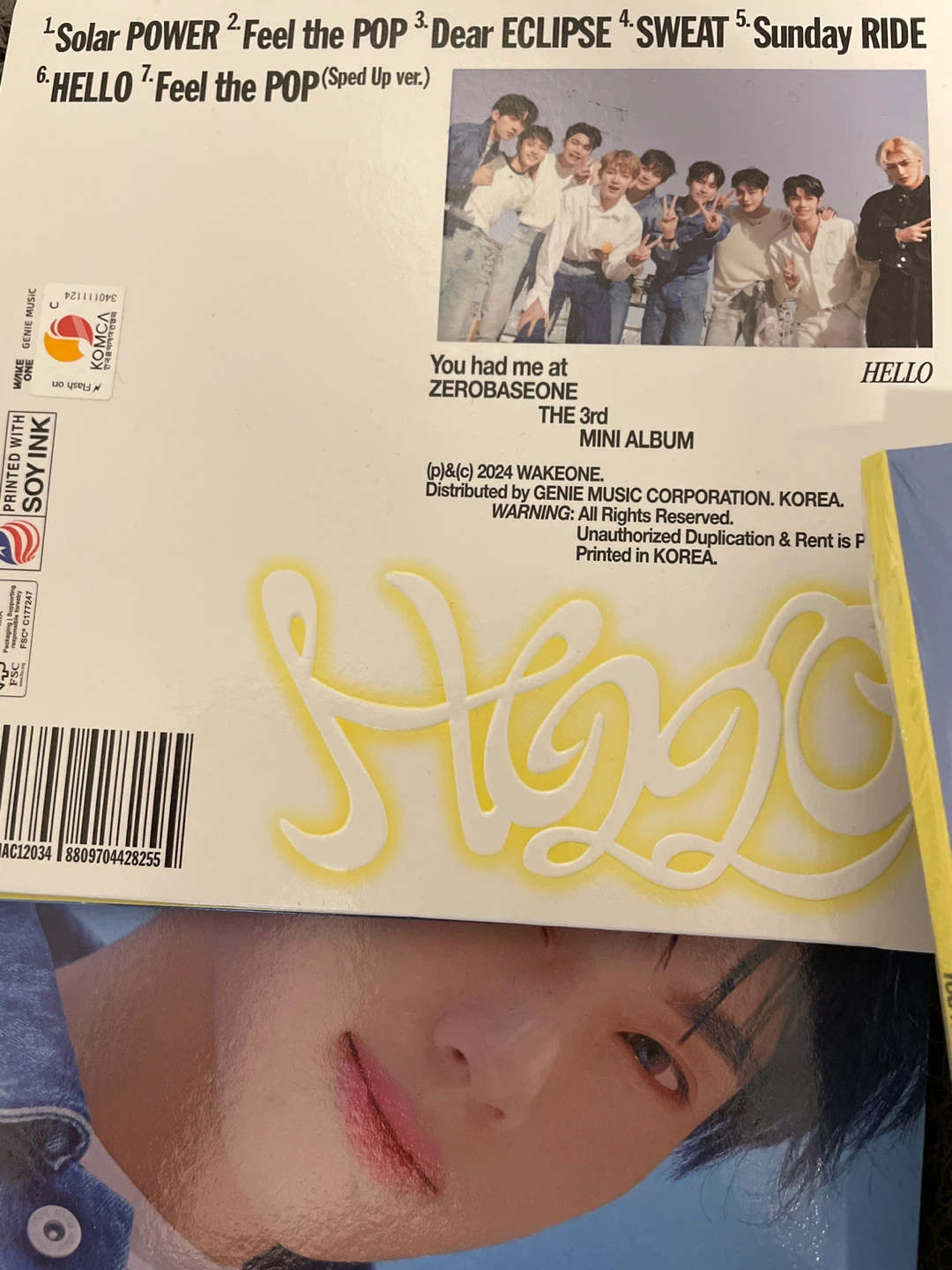 ZEROBASEONE HELLO Mini Album