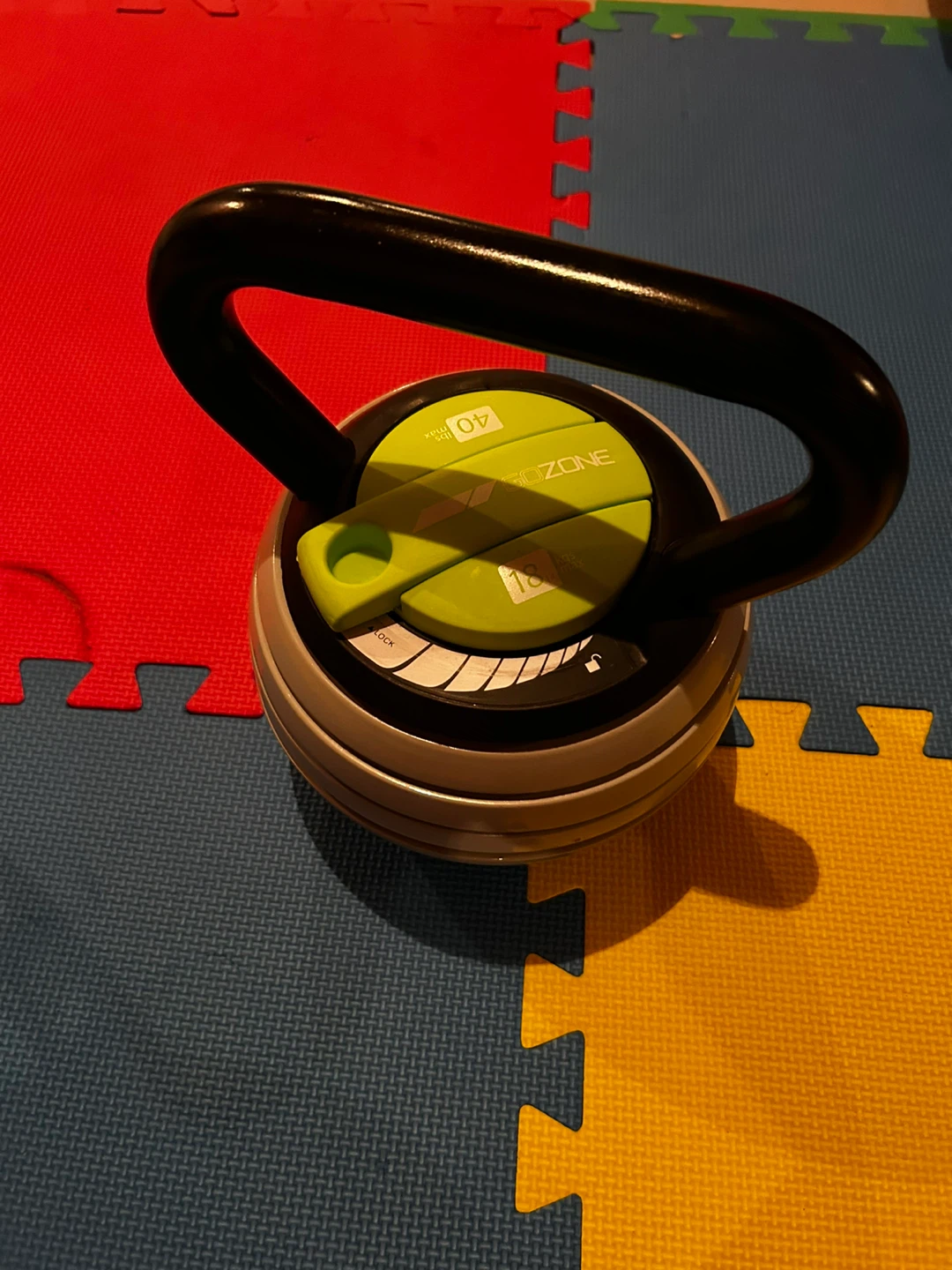 Adjustable 40lb. Kettlebell