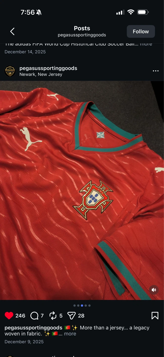 Portugal home Jersey-World cup 2026- Player version - photo 3