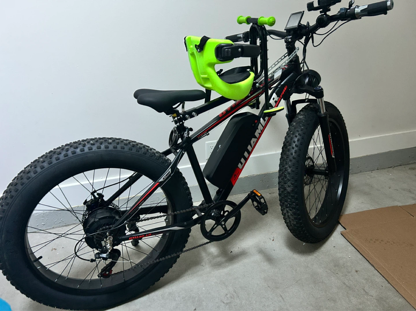 BULLANG Electric Fat Tire Bike with Child Seat - photo 2