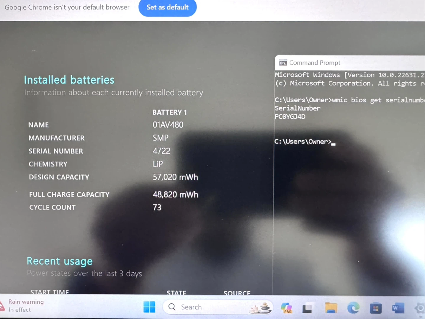 Lenovo T480S I5-8th. Win 11 Laptops - photo 3