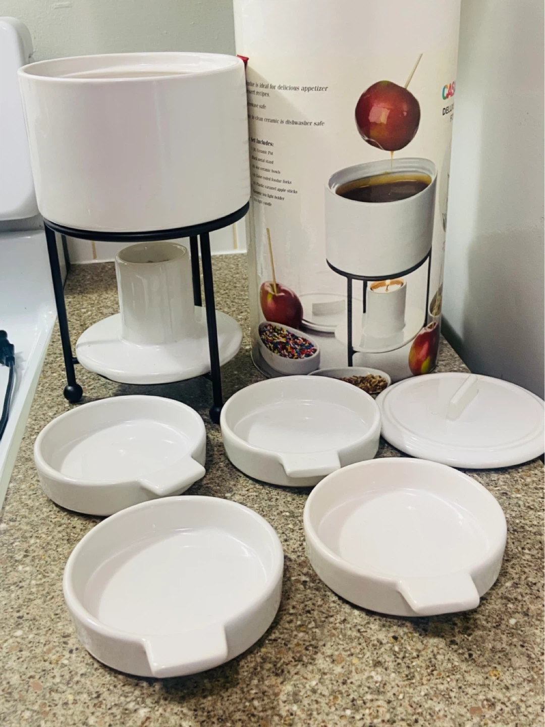 Casamoda Deluxe Dessert Fondue Set - photo 2