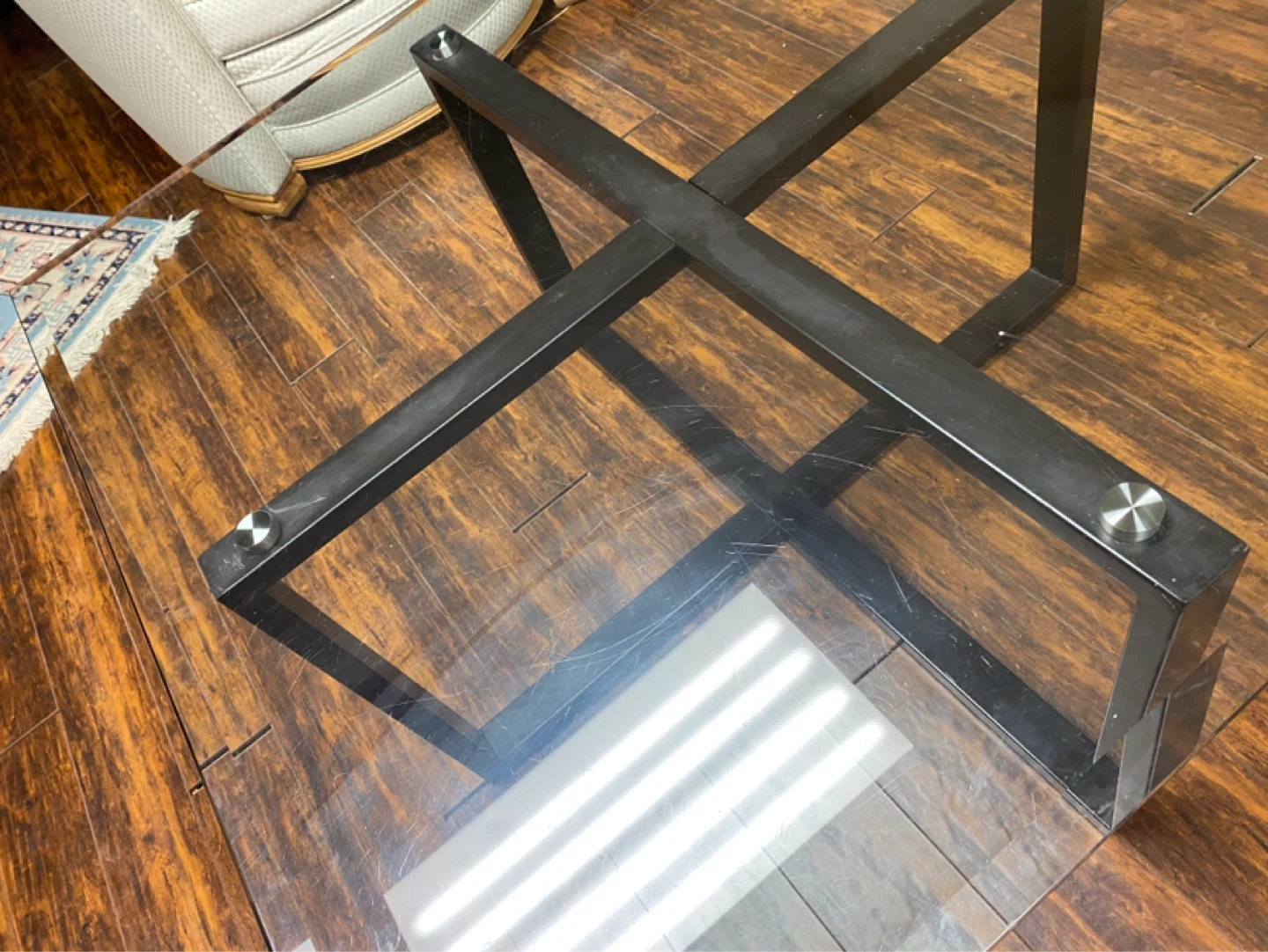 Modern Architectural Glass Coffee Table (CAN DELIVER) - photo 4