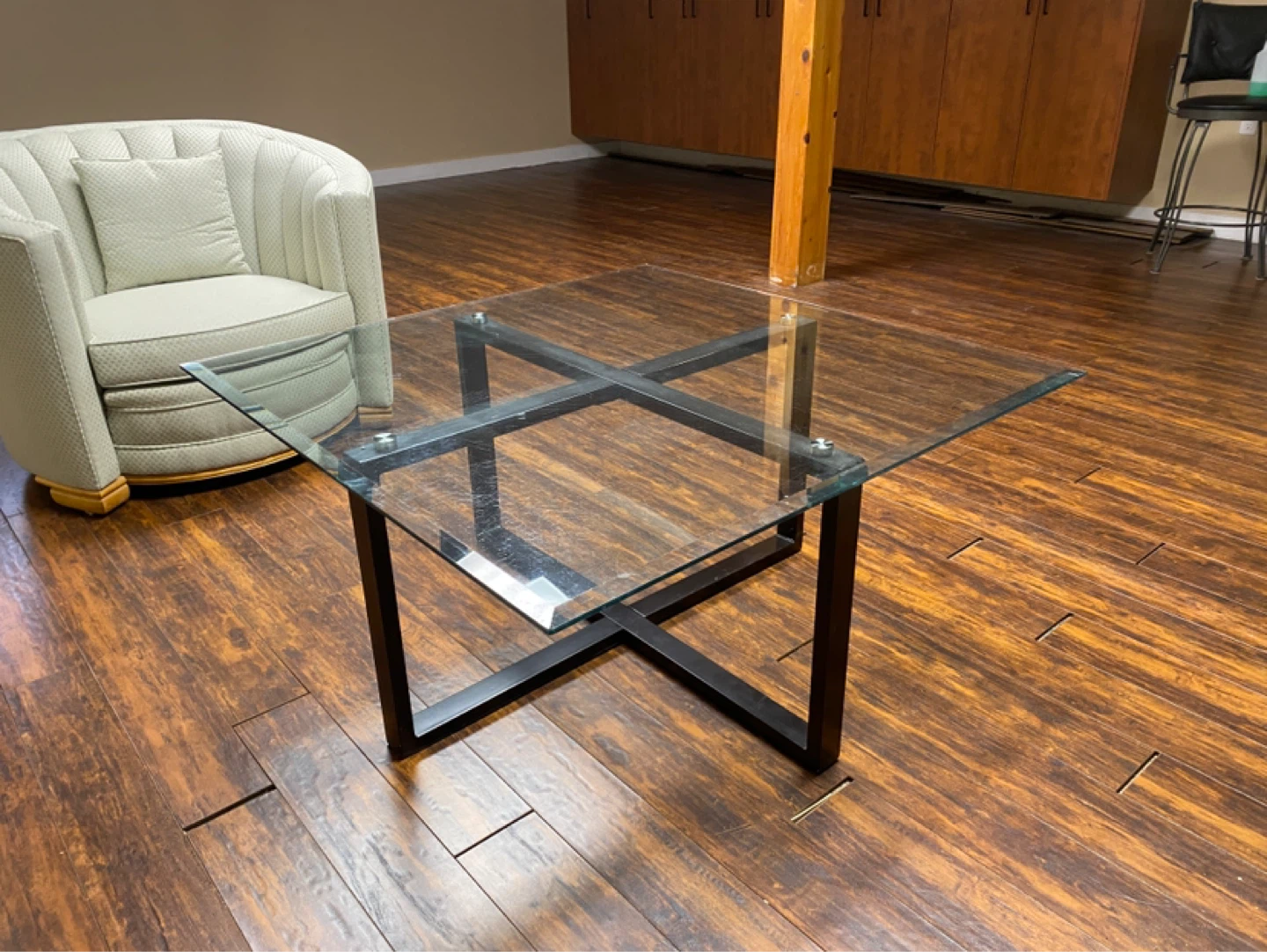 Modern Architectural Glass Coffee Table (CAN DELIVER) - photo 5