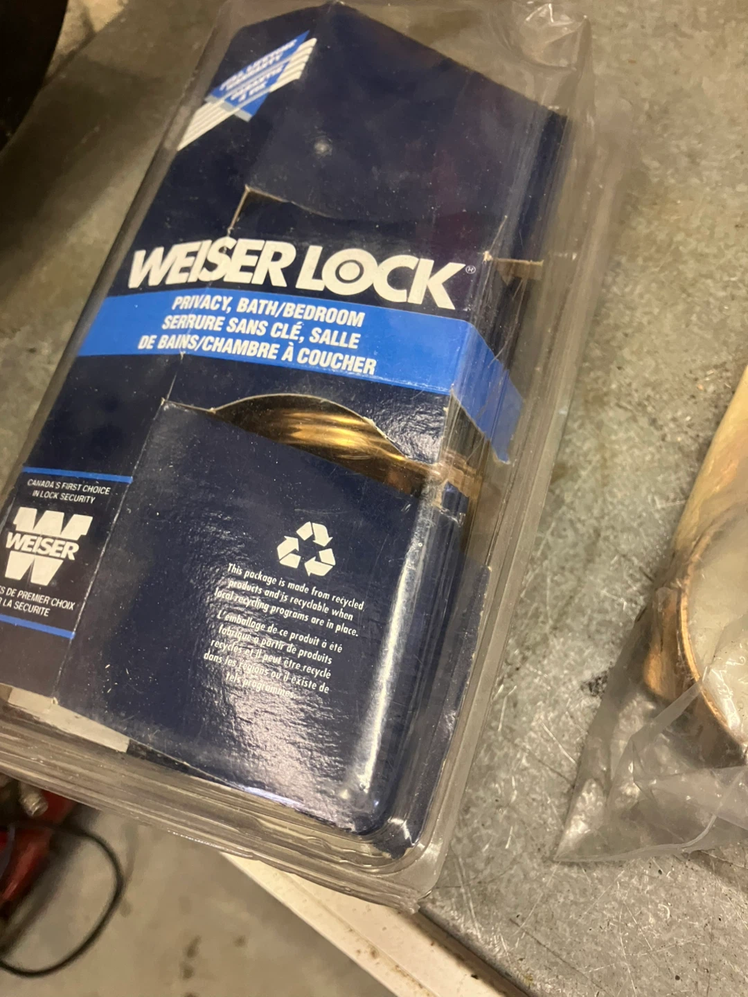 Weiser Lock Privacy Door Knob Set