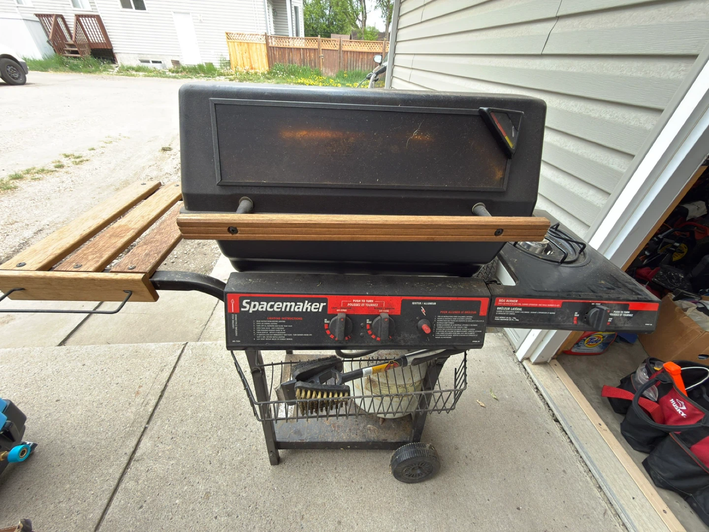 Spacemaker Propane BBQ Grill