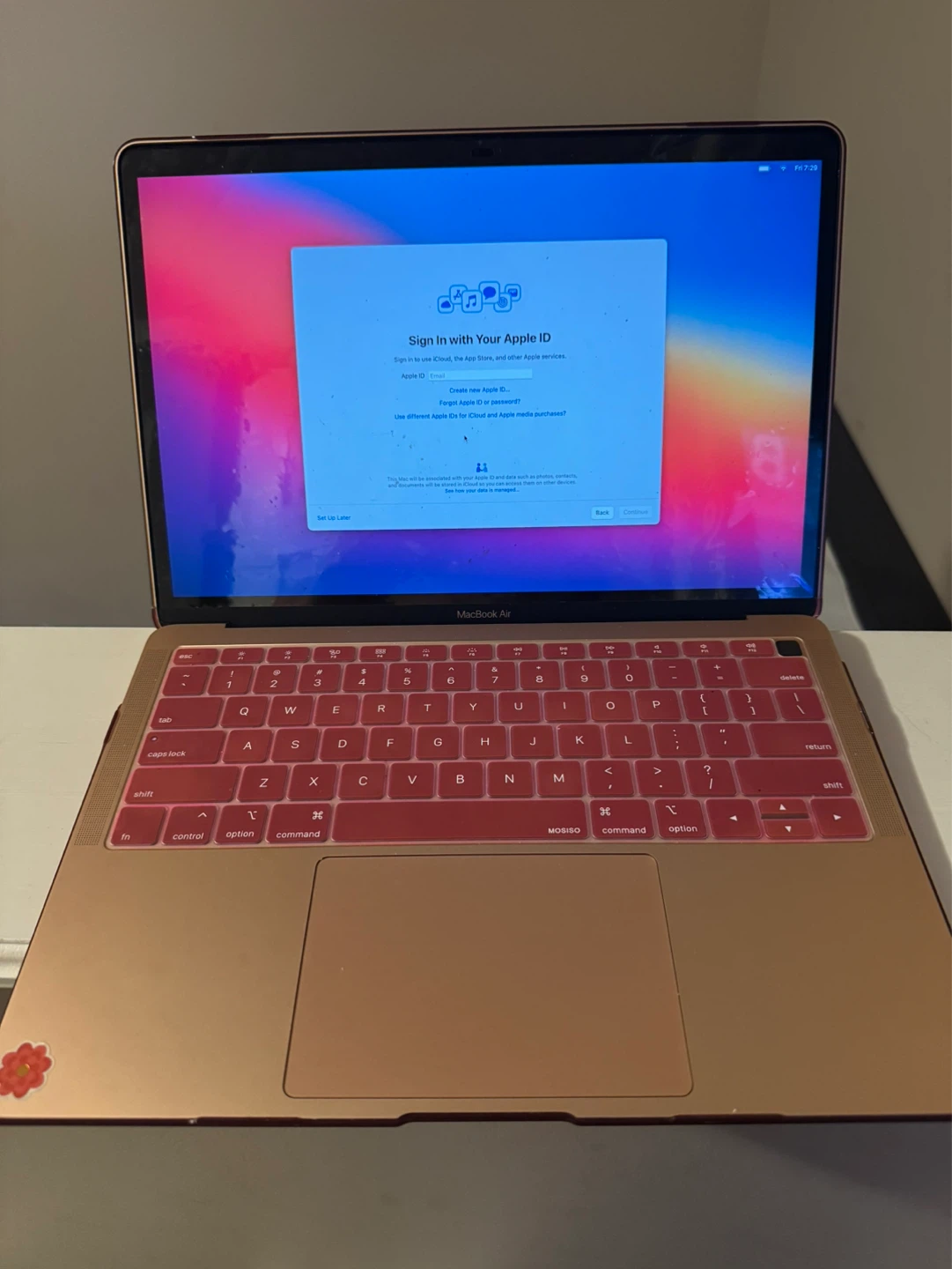 Apple MacBook Air (Rose Gold) 2018 13 inches 128G