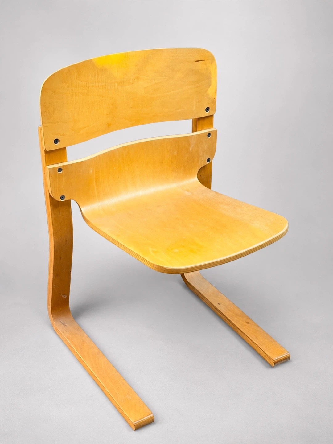 Set of 4 Vintage European Cantilever Chairs