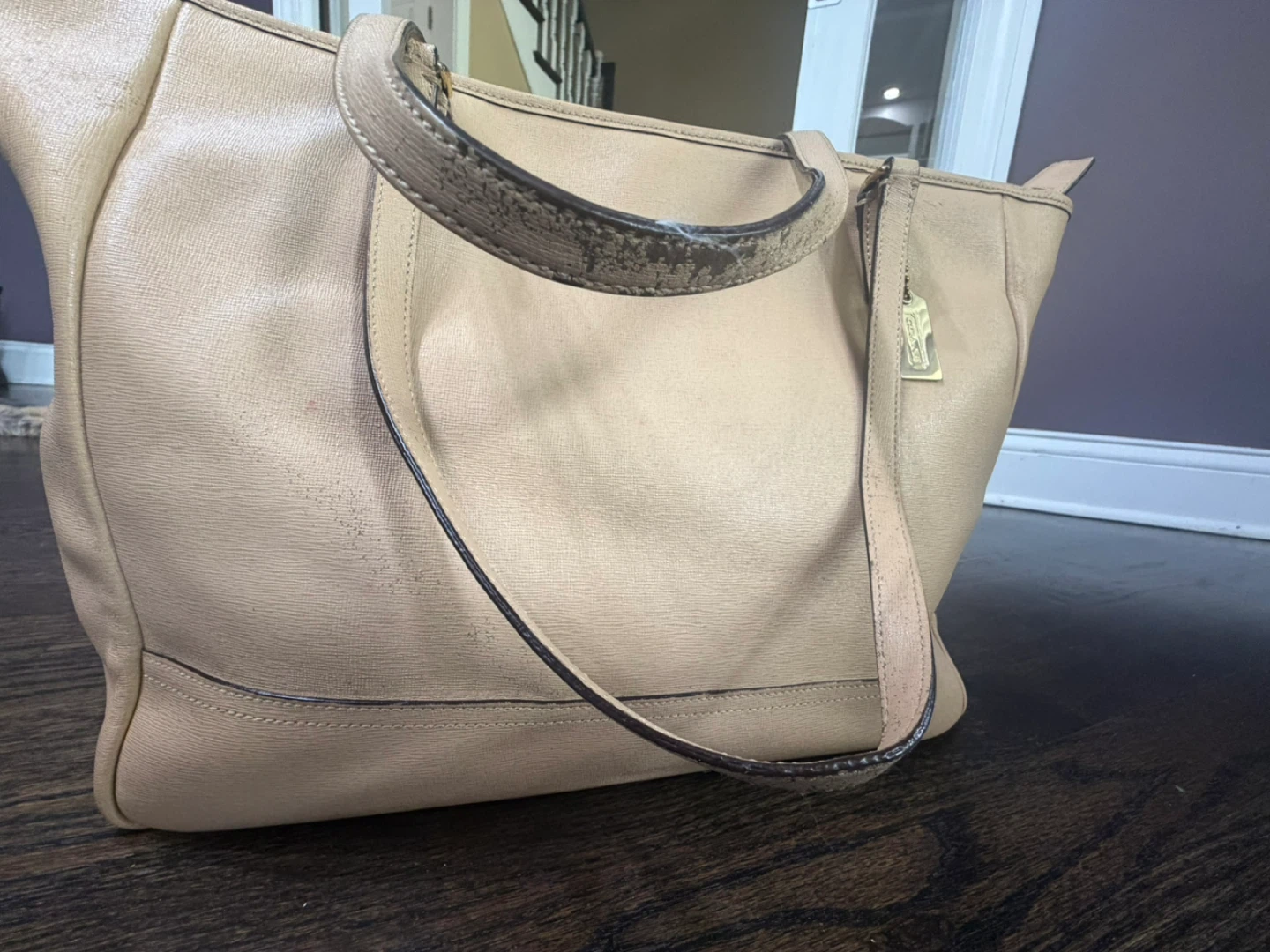 Coach Leather Tote Bag - photo 4