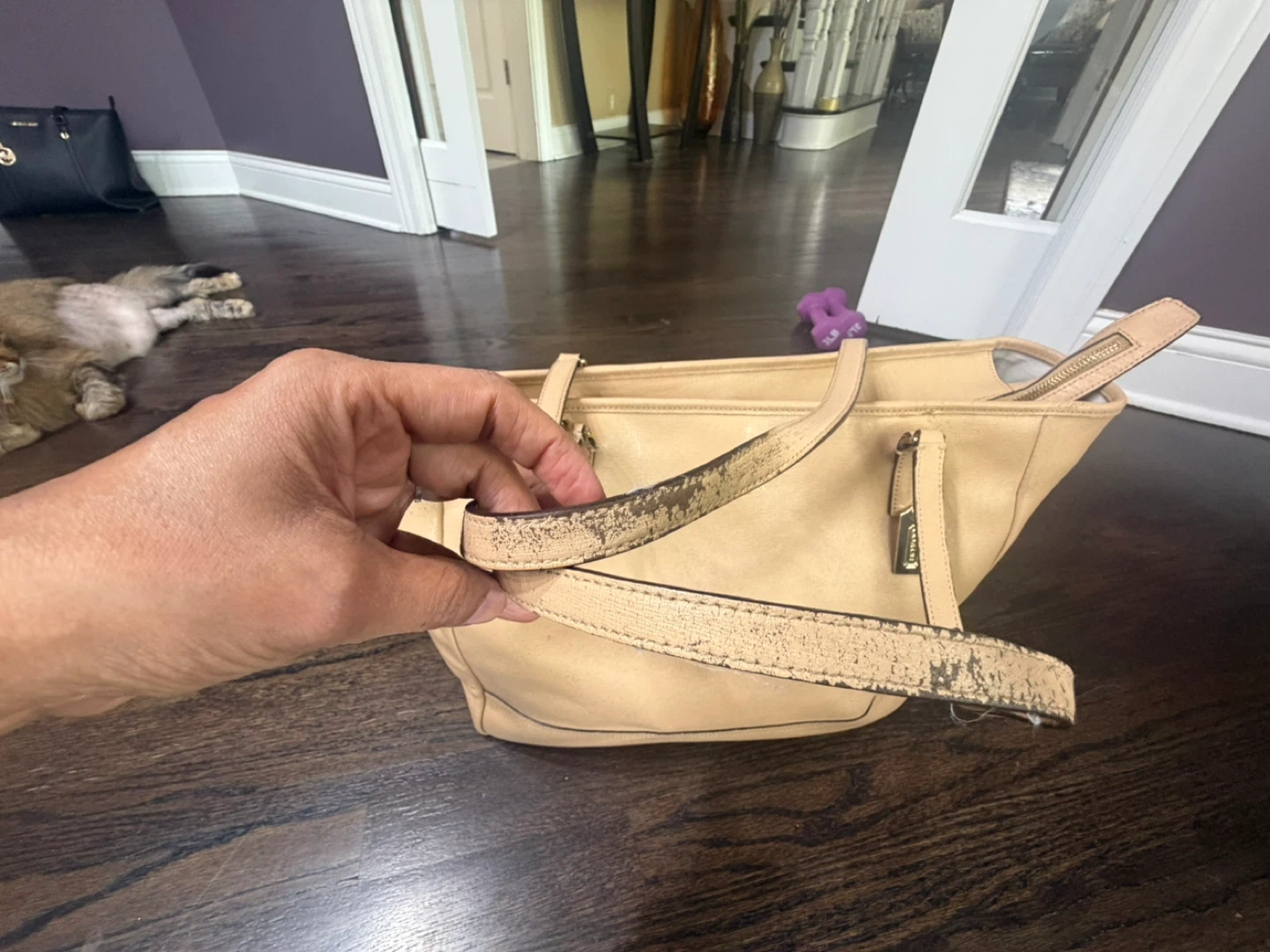 Coach Leather Tote Bag - photo 3