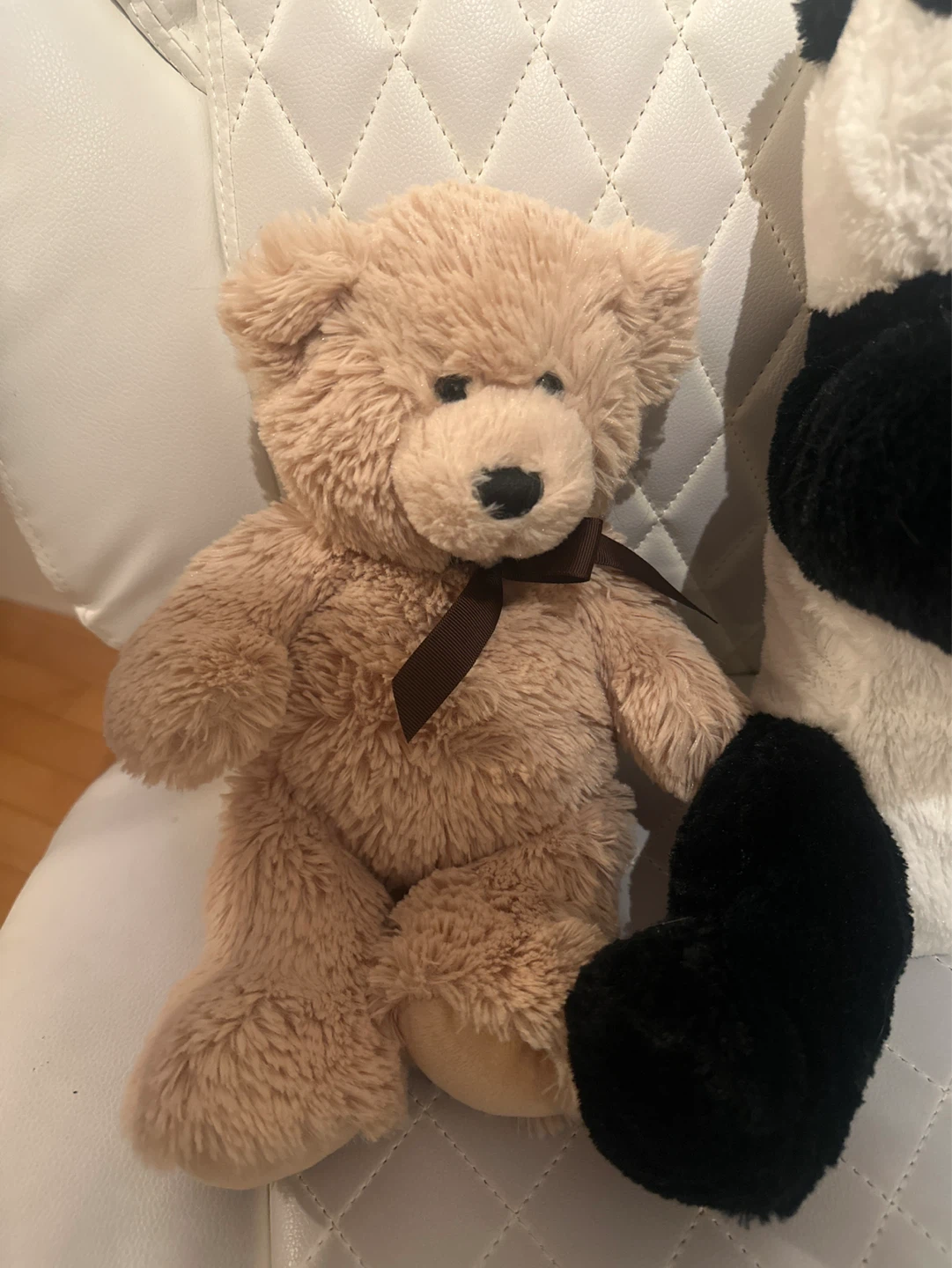 Plush Teddy Bear and Panda Toy Set - photo 2